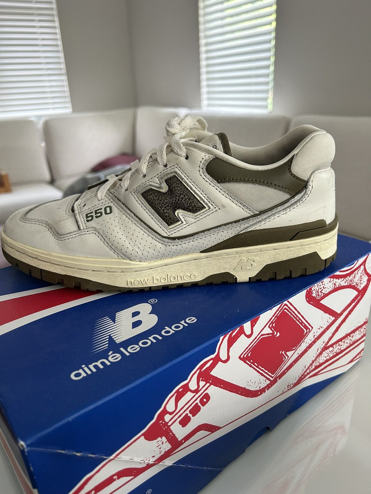 Aime Leon Dore × New Balance Aime Leon Dore x New Balance 550 Size US 10 / EU 43 - 4 Thumbnail