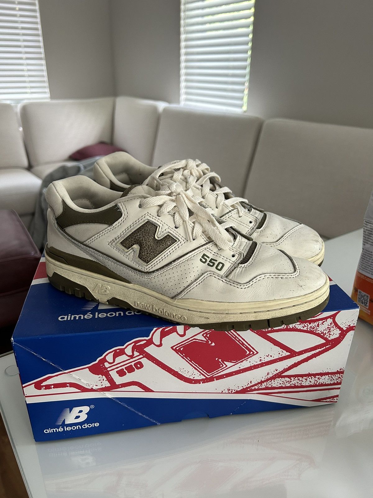 Aime Leon Dore × New Balance Aime Leon Dore x New Balance 550 Size US 10 / EU 43 - 1 Thumbnail