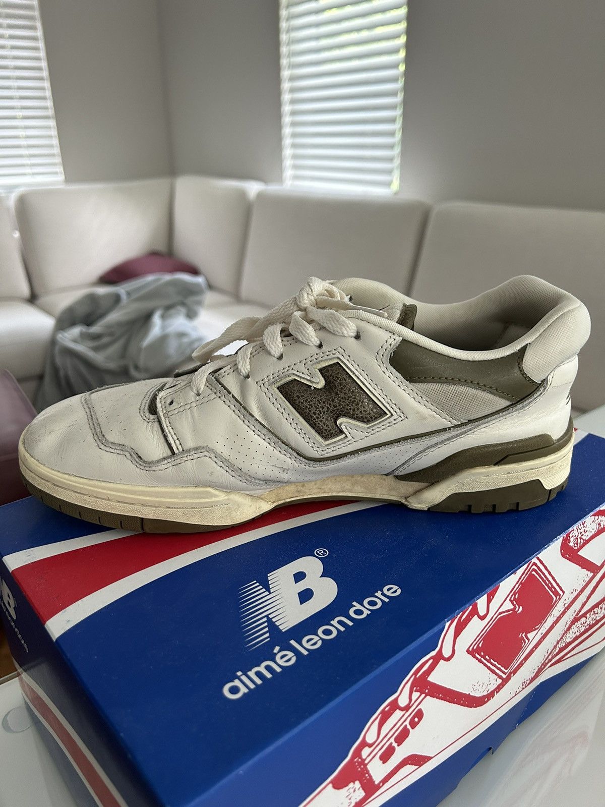 Aime Leon Dore × New Balance Aime Leon Dore x New Balance 550 Size US 10 / EU 43 - 5 Thumbnail