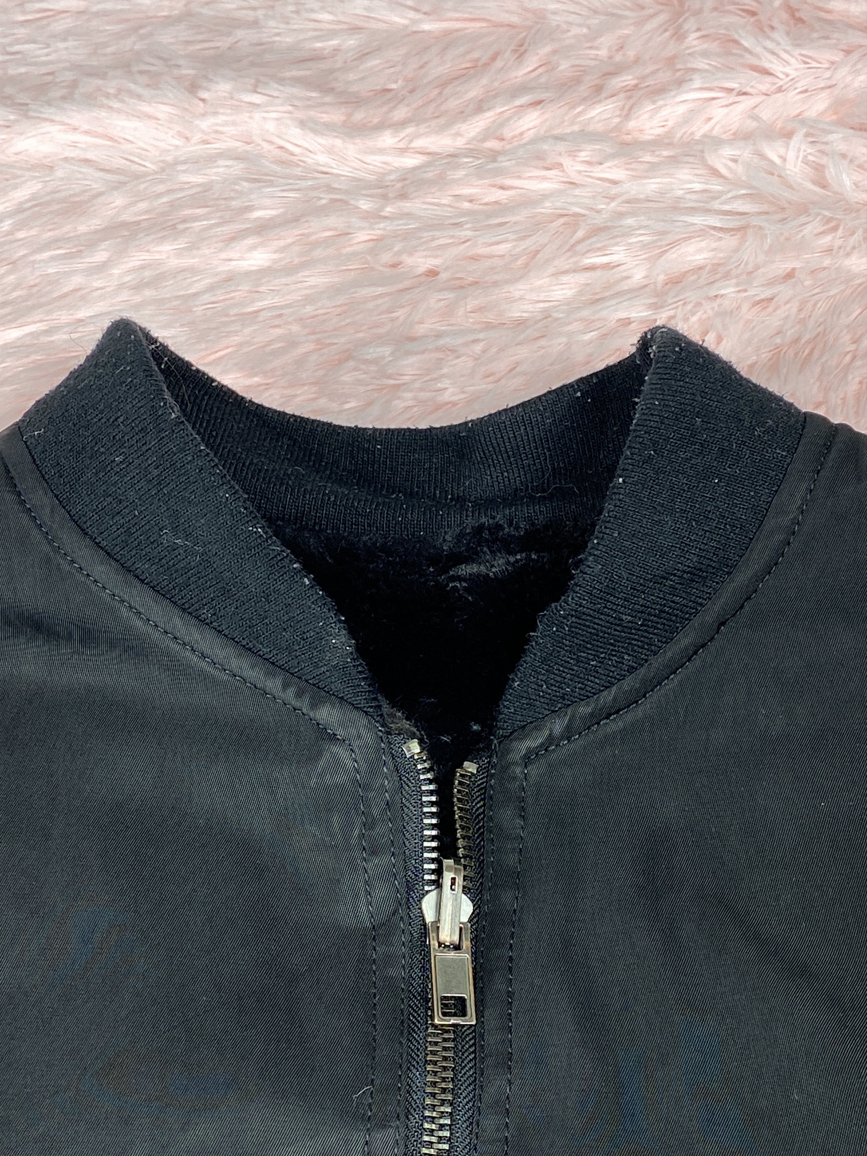Japanese Brand Vintage Japanese Brand Reversible Bomber Sherpa Jacket J1619 Size US L / EU 52-54 / 3 - 3 Thumbnail