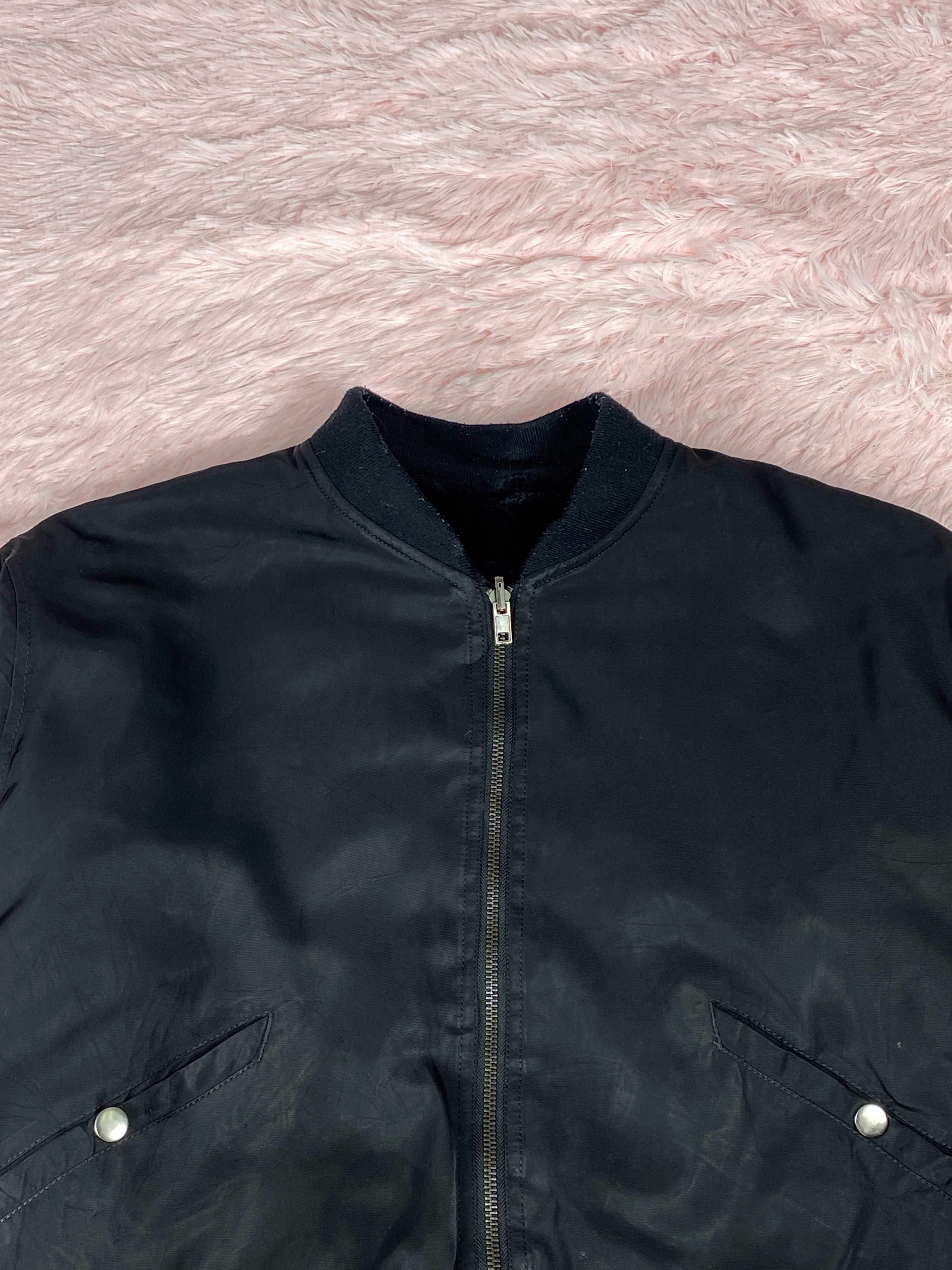 Japanese Brand Vintage Japanese Brand Reversible Bomber Sherpa Jacket J1619 Size US L / EU 52-54 / 3 - 2 Thumbnail