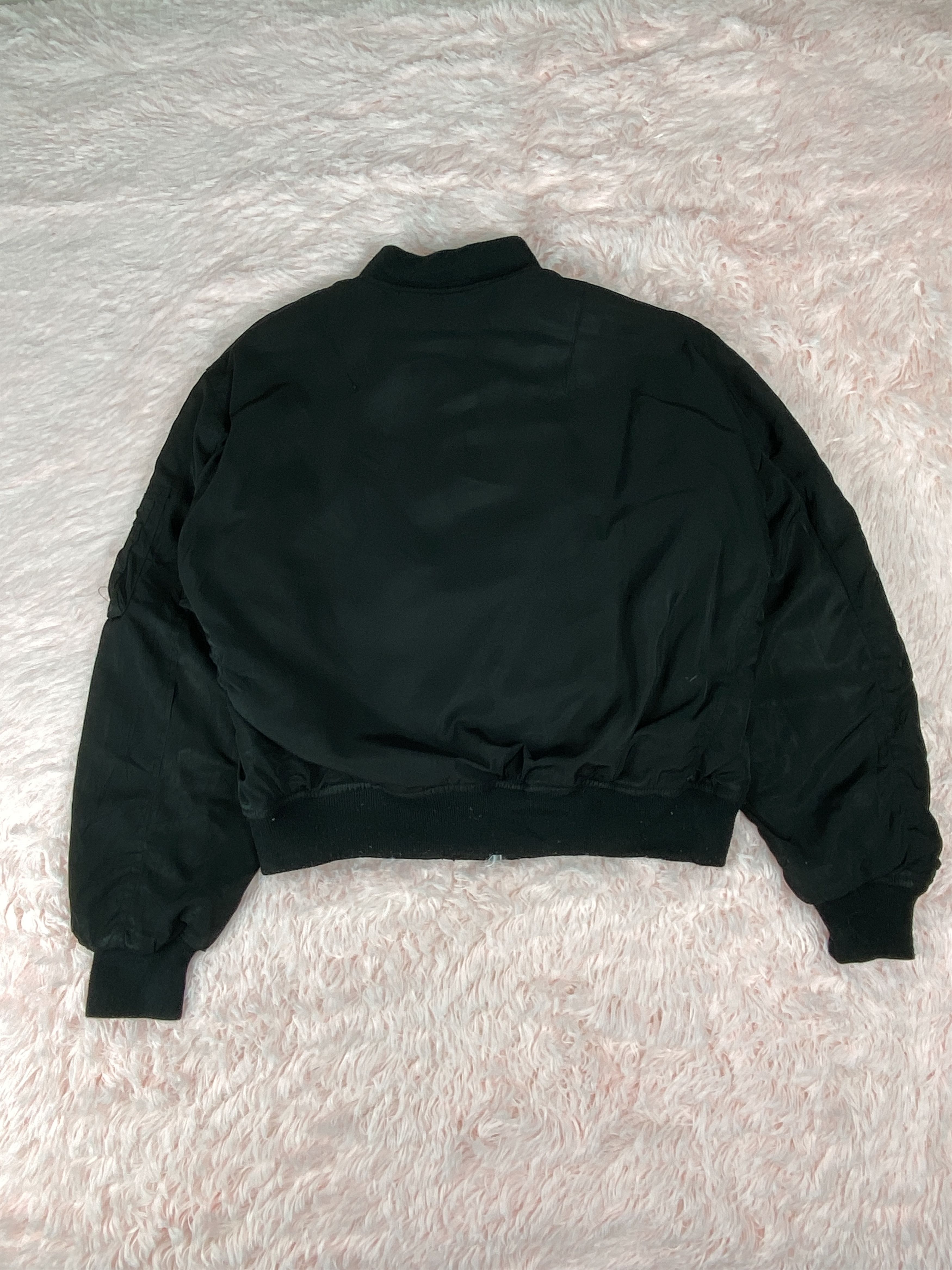 Japanese Brand Vintage Japanese Brand Reversible Bomber Sherpa Jacket J1619 Size US L / EU 52-54 / 3 - 7 Thumbnail