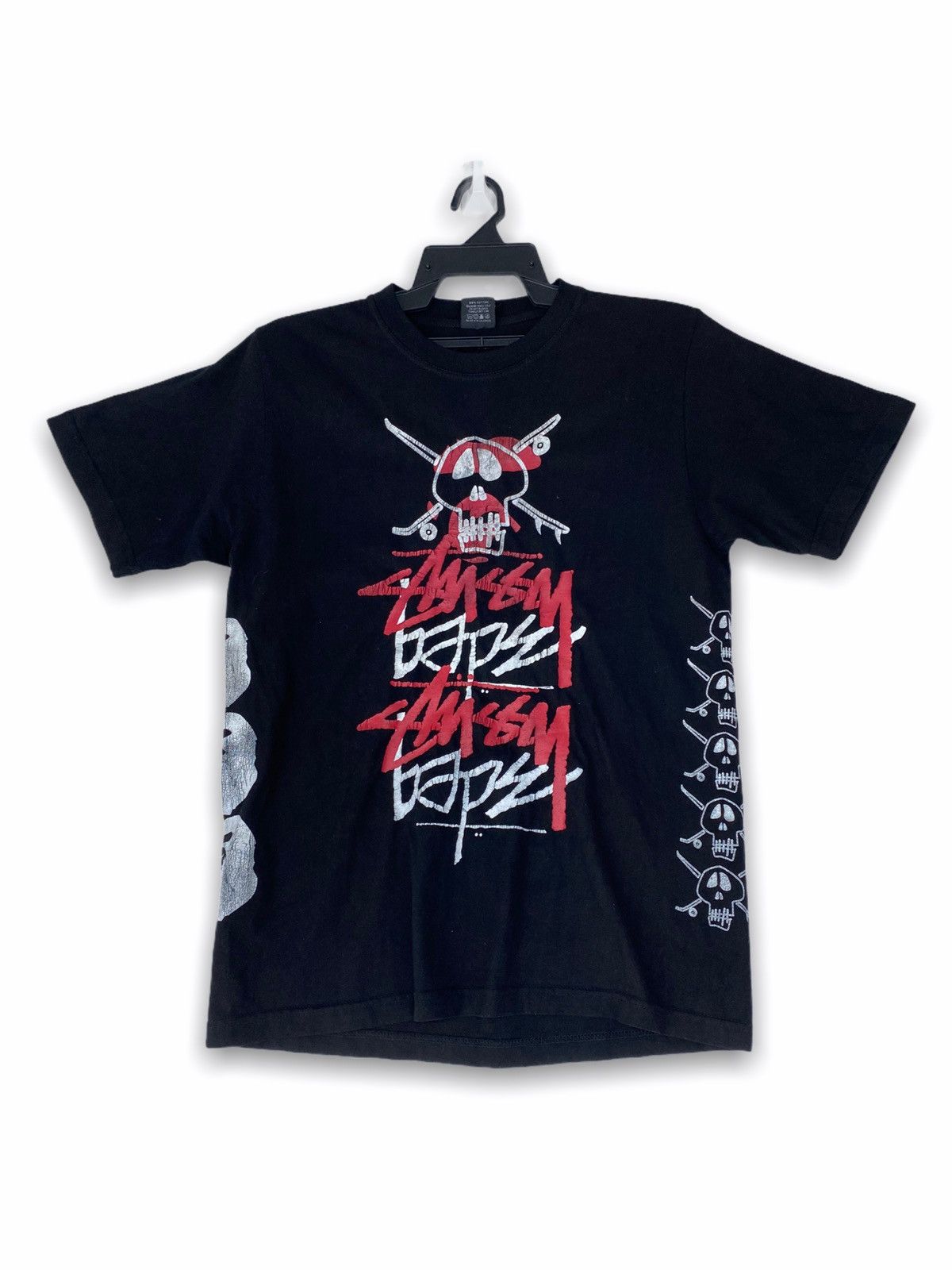 image of Bape x Stussy Collabration in Black, Men's (Size Medium)