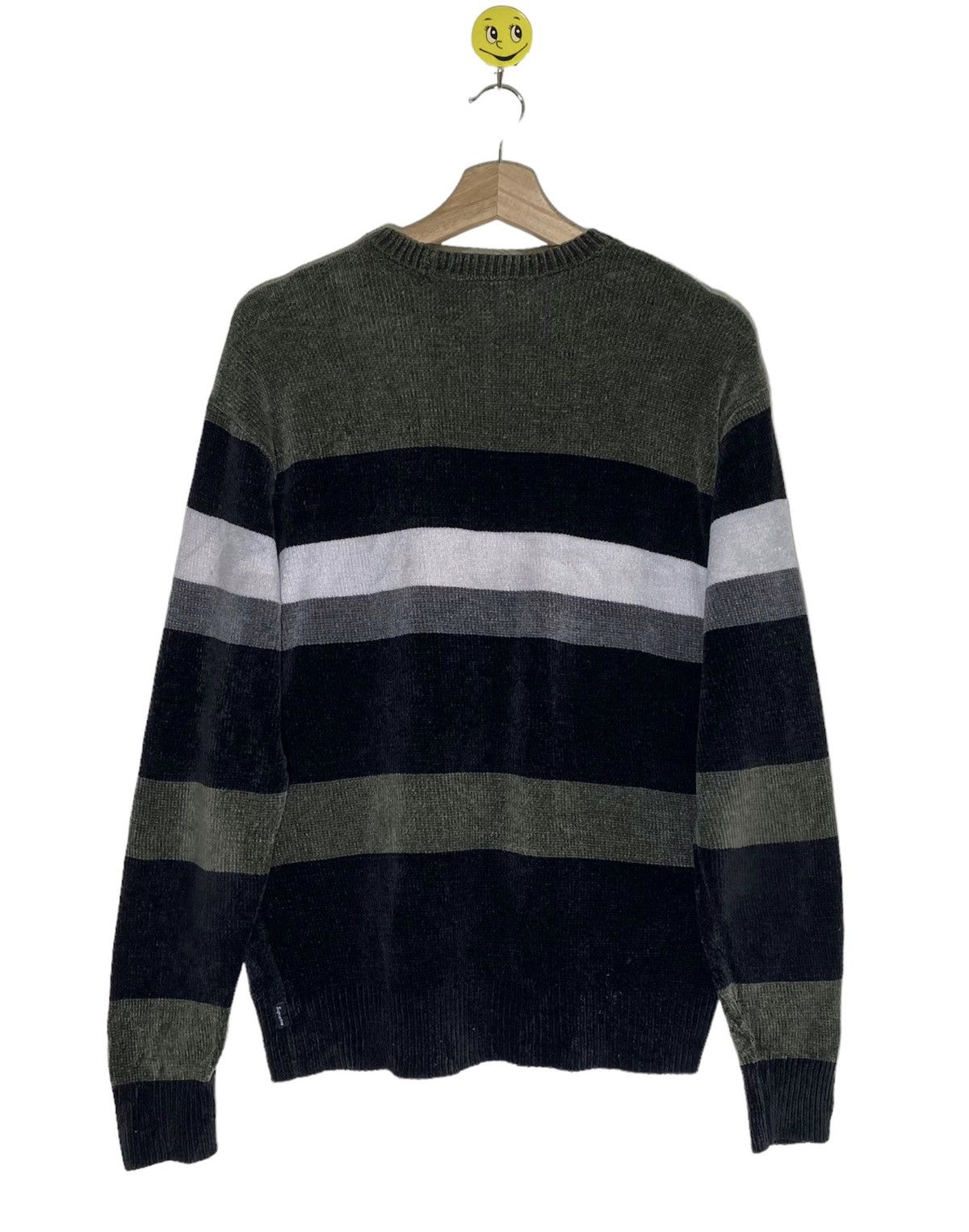 Supreme Supreme Knitwear Striped Embroidery Logos Swearshirt Size US S / EU 44-46 / 1 - 5 Thumbnail