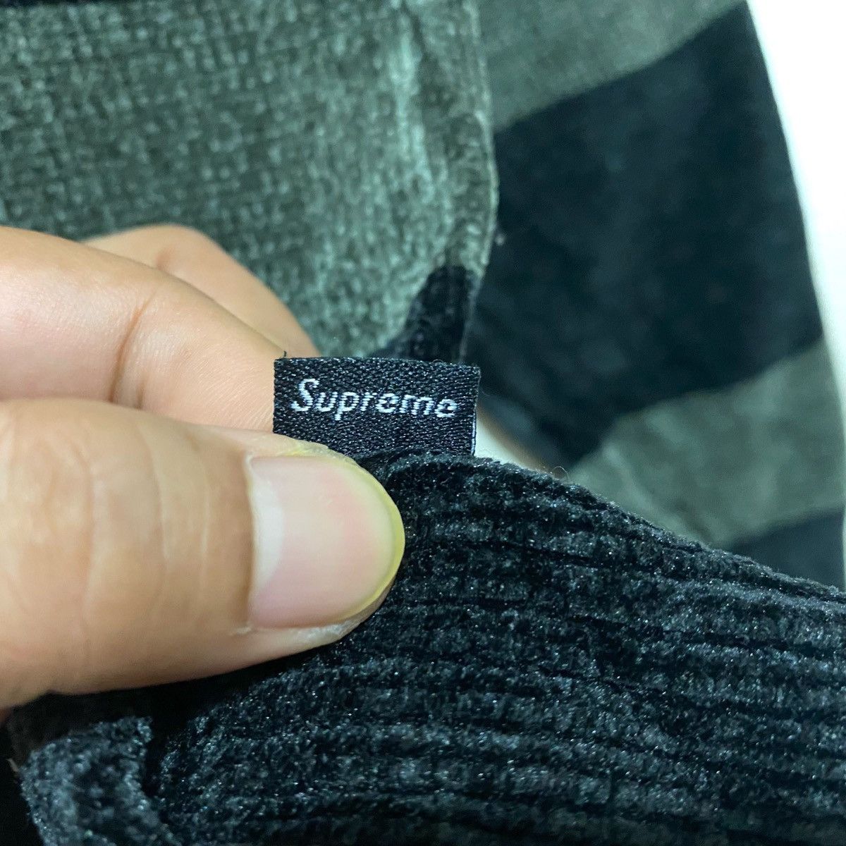 Supreme Supreme Knitwear Striped Embroidery Logos Swearshirt Size US S / EU 44-46 / 1 - 4 Thumbnail