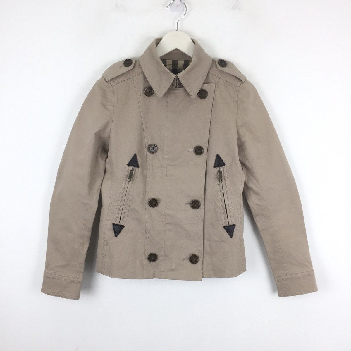 Burberry Burberry denim jacket bikes design Size S / US 4 / IT 40 - 2 Thumbnail