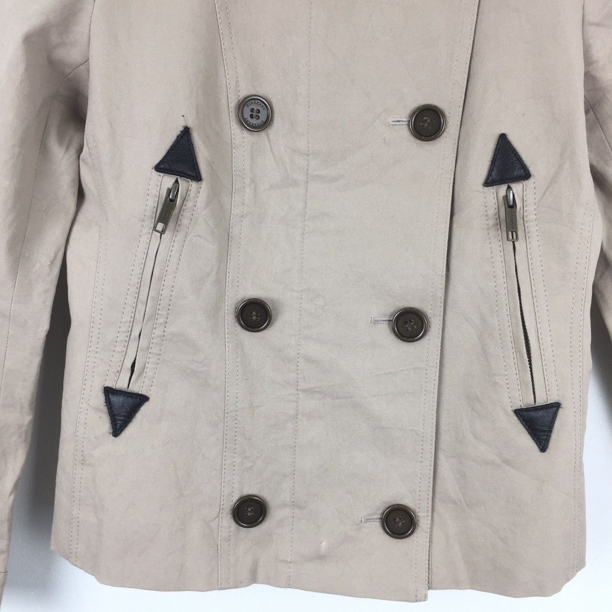 Burberry Burberry denim jacket bikes design Size S / US 4 / IT 40 - 3 Thumbnail