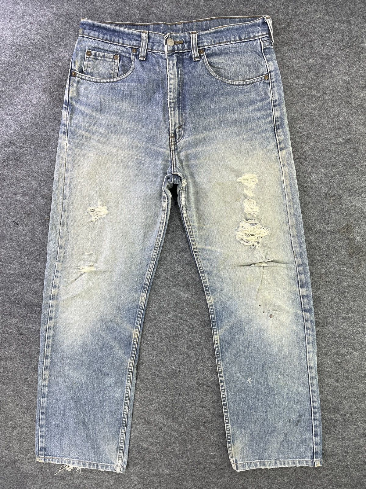 image of Levis x Vintage Levi’S 509 Distressed Jeans - J930 in Blue, Men's (Size 32)