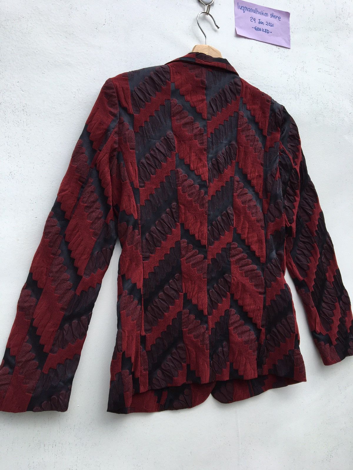 Issey Miyake Rare Issey Miyake Textured Blazer/ Jacket Size XS / US 0-2 / IT 36-38 - 15 Thumbnail