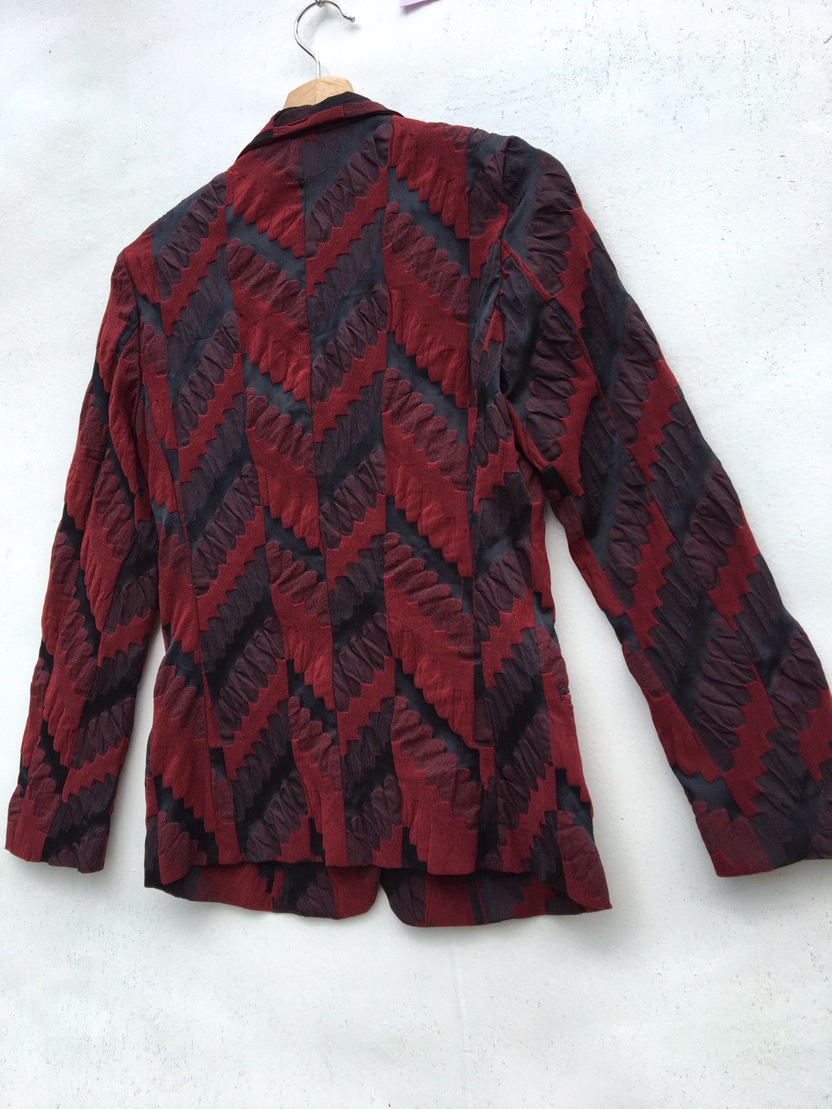 Issey Miyake Rare Issey Miyake Textured Blazer/ Jacket Size XS / US 0-2 / IT 36-38 - 16 Thumbnail