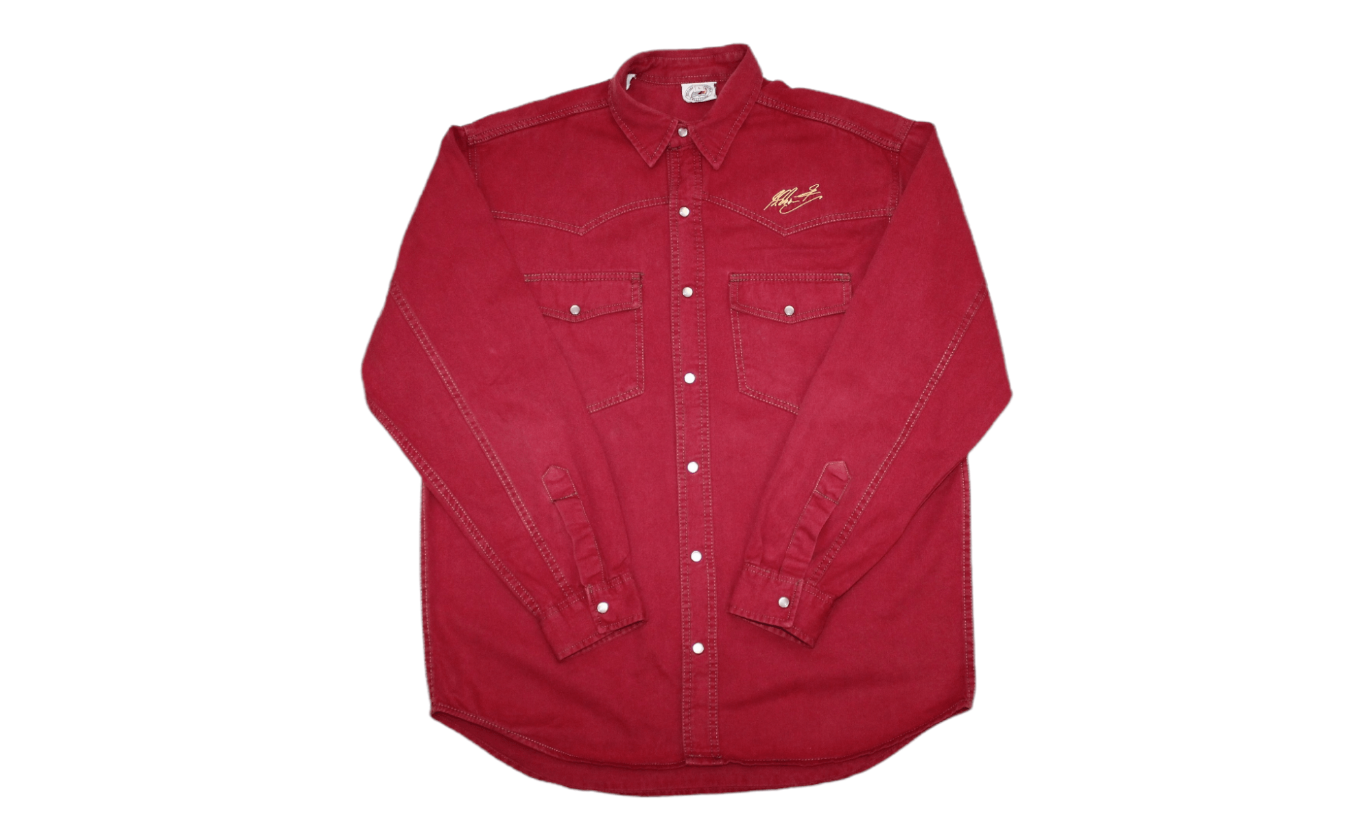 Ferrari 💥 Rare VTG 💥 M. Schumacher World Champion Denim Shirt Size US L / EU 52-54 / 3 - 2 Thumbnail