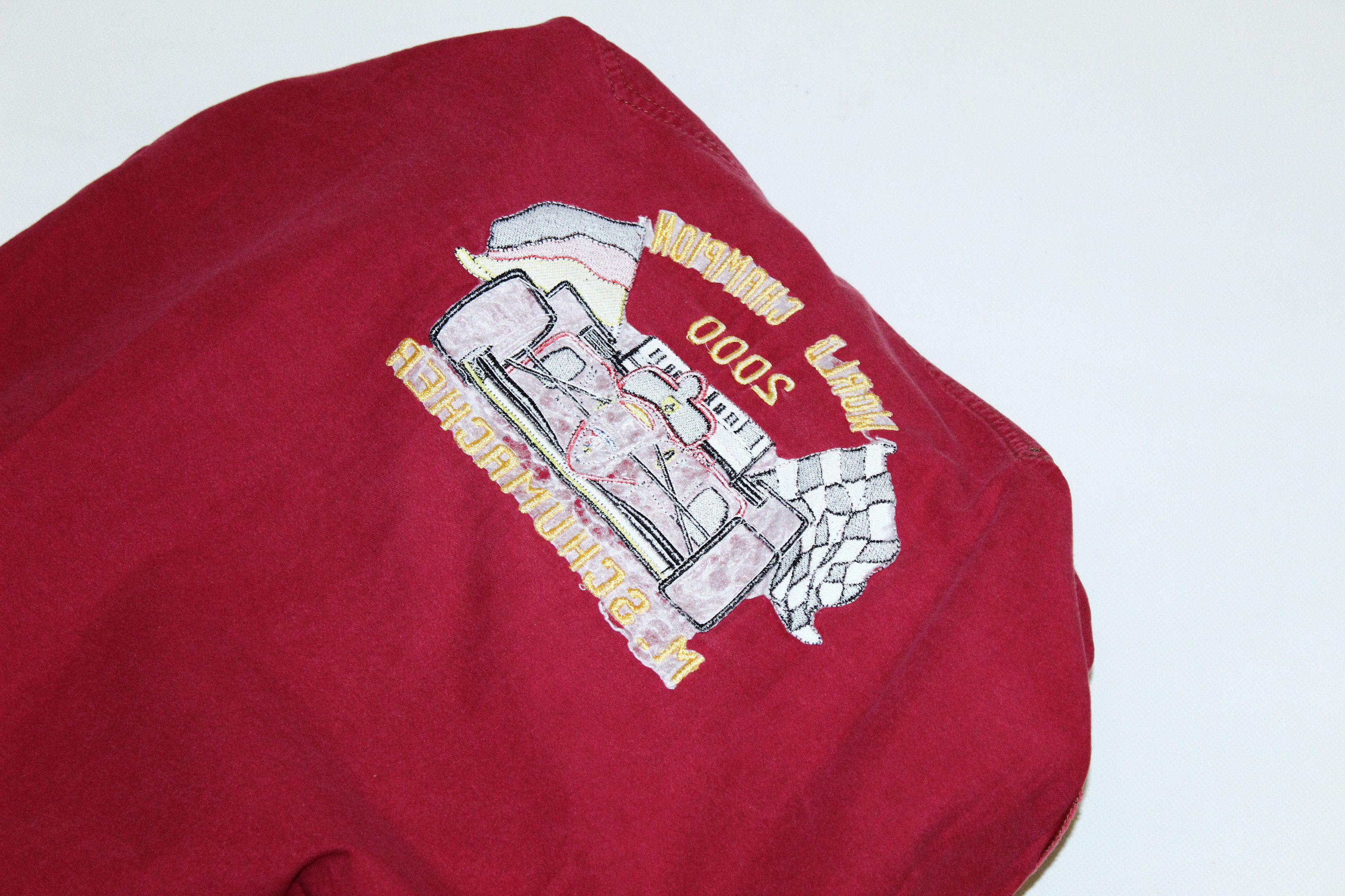 Ferrari 💥 Rare VTG 💥 M. Schumacher World Champion Denim Shirt Size US L / EU 52-54 / 3 - 15 Thumbnail