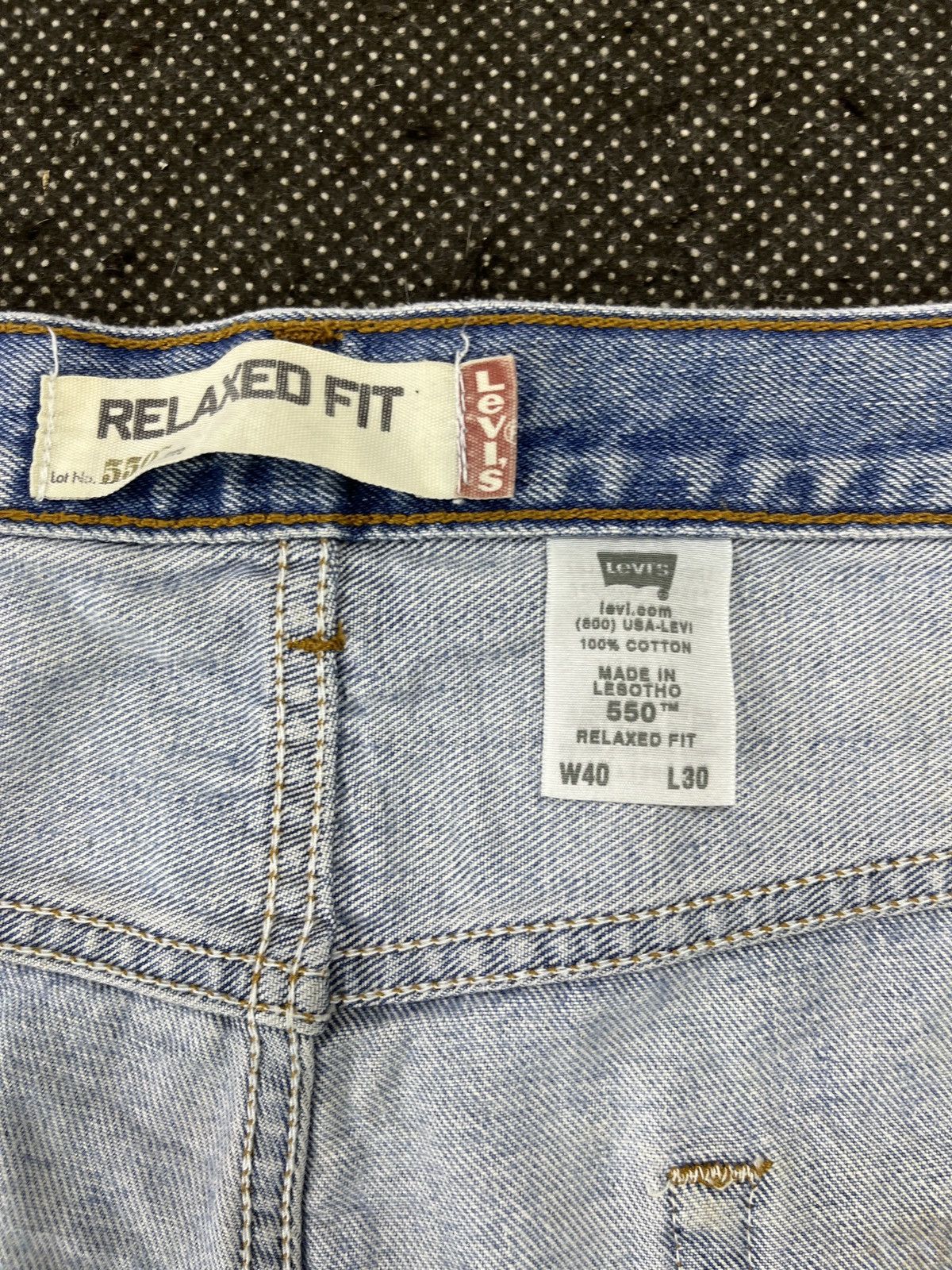 Levi's Light Wash Vintage Levis 550 Jeans - J475 Size US 41 - 8 Thumbnail