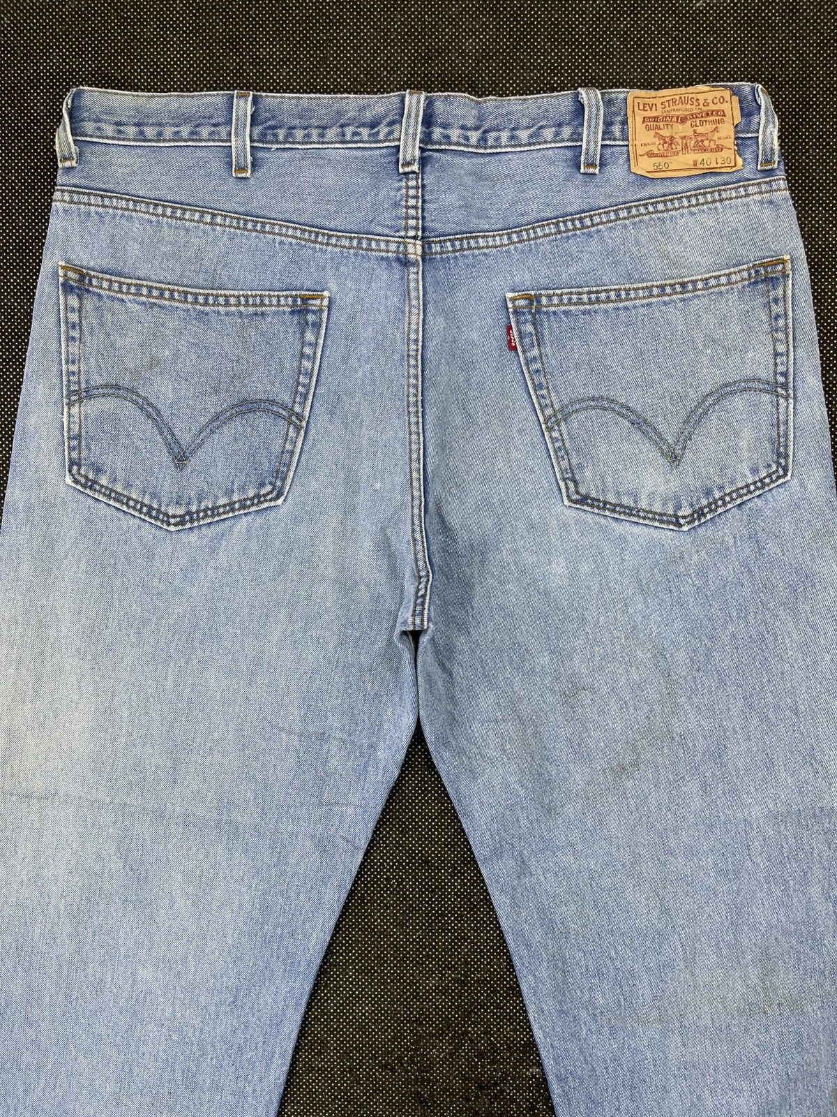 Levi's Light Wash Vintage Levis 550 Jeans - J475 Size US 41 - 4 Thumbnail