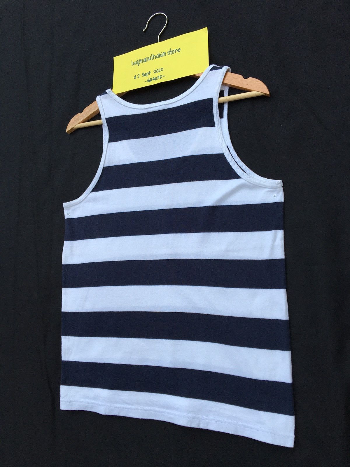 Number (N)ine Number Nine “Touch Me I’m Sick” Striped Singlet Size US S / EU 44-46 / 1 - 11 Thumbnail