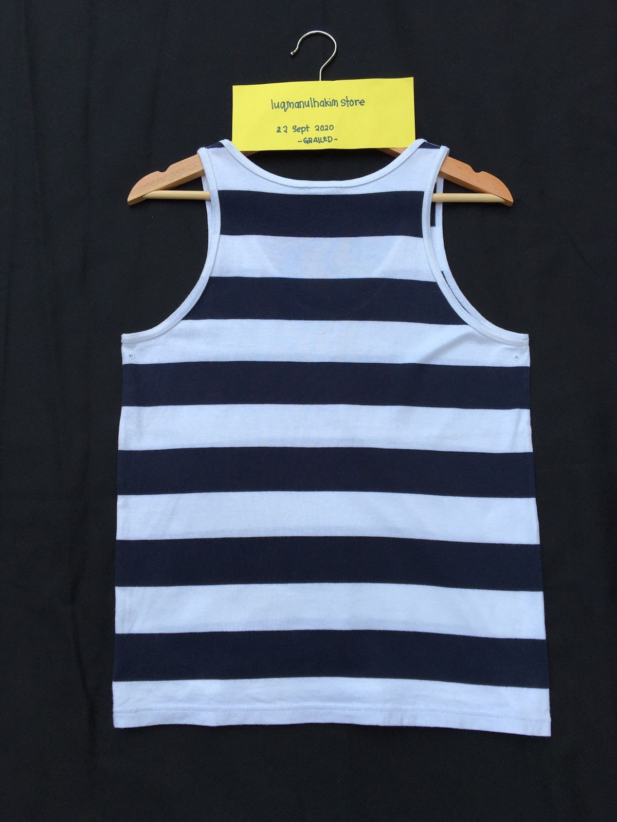 Number (N)ine Number Nine “Touch Me I’m Sick” Striped Singlet Size US S / EU 44-46 / 1 - 9 Thumbnail