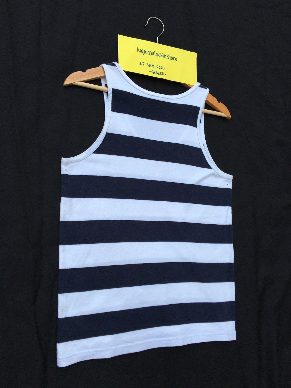 Number (N)ine Number Nine “Touch Me I’m Sick” Striped Singlet Size US S / EU 44-46 / 1 - 10 Thumbnail