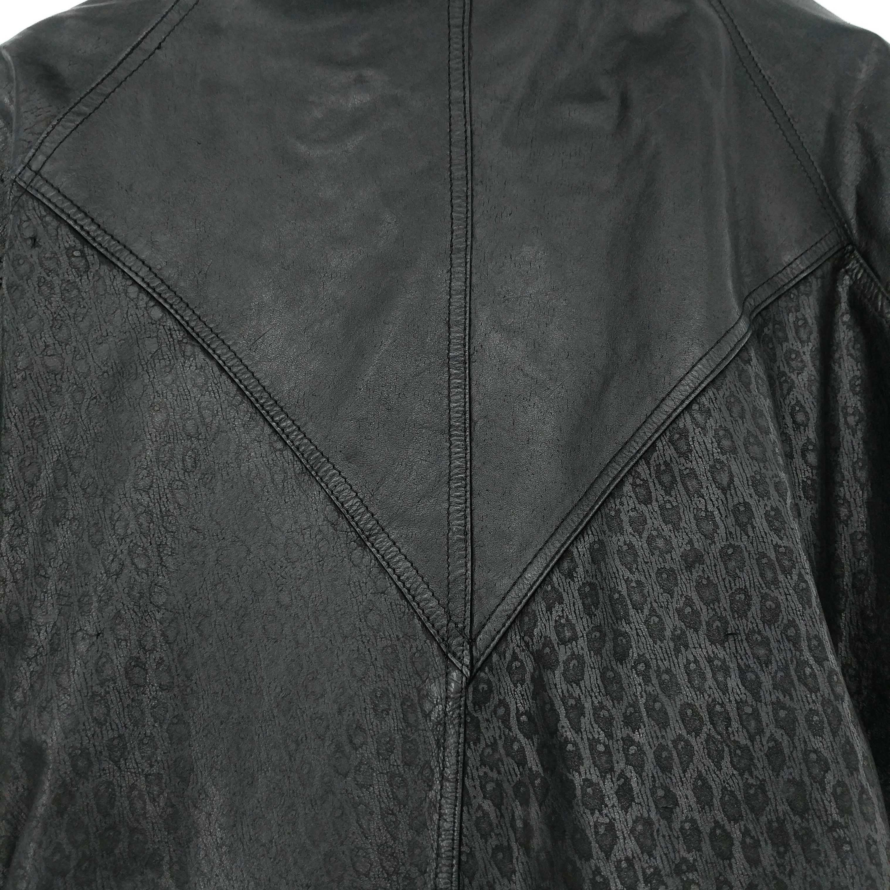 G-III × Vintage Vintage G-III Leather Distressed Motorcycle Bomber Jacket Size US M / EU 48-50 / 2 - 6 Thumbnail