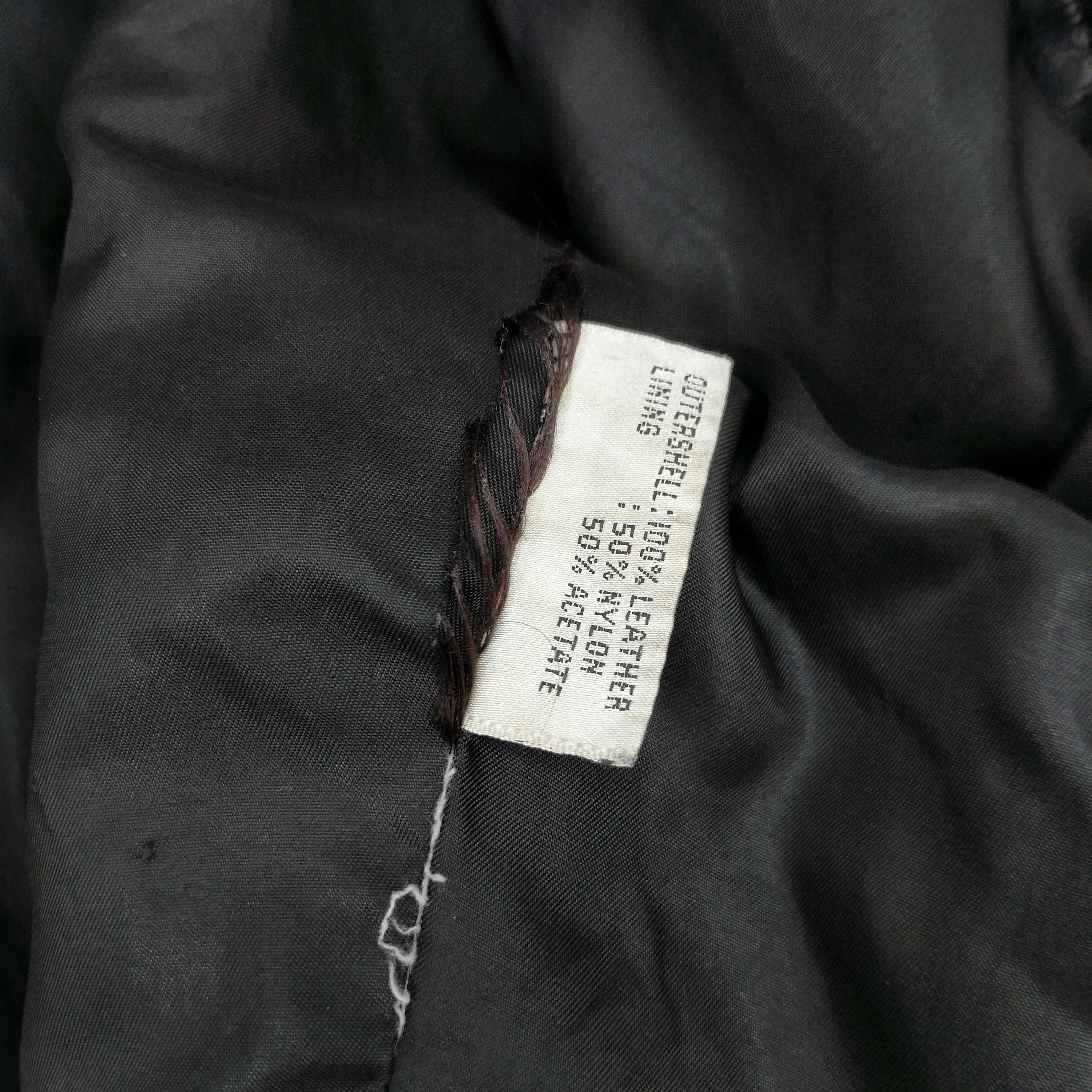 G-III × Vintage Vintage G-III Leather Distressed Motorcycle Bomber Jacket Size US M / EU 48-50 / 2 - 11 Thumbnail