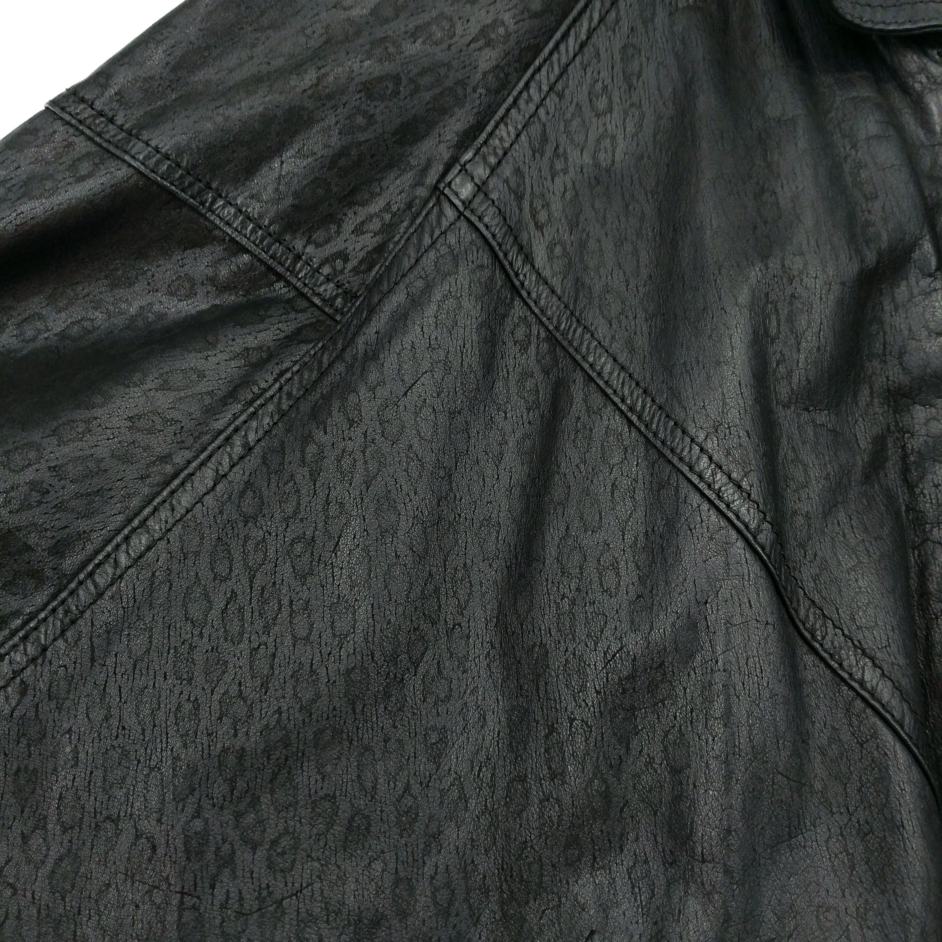 G-III × Vintage Vintage G-III Leather Distressed Motorcycle Bomber Jacket Size US M / EU 48-50 / 2 - 3 Thumbnail
