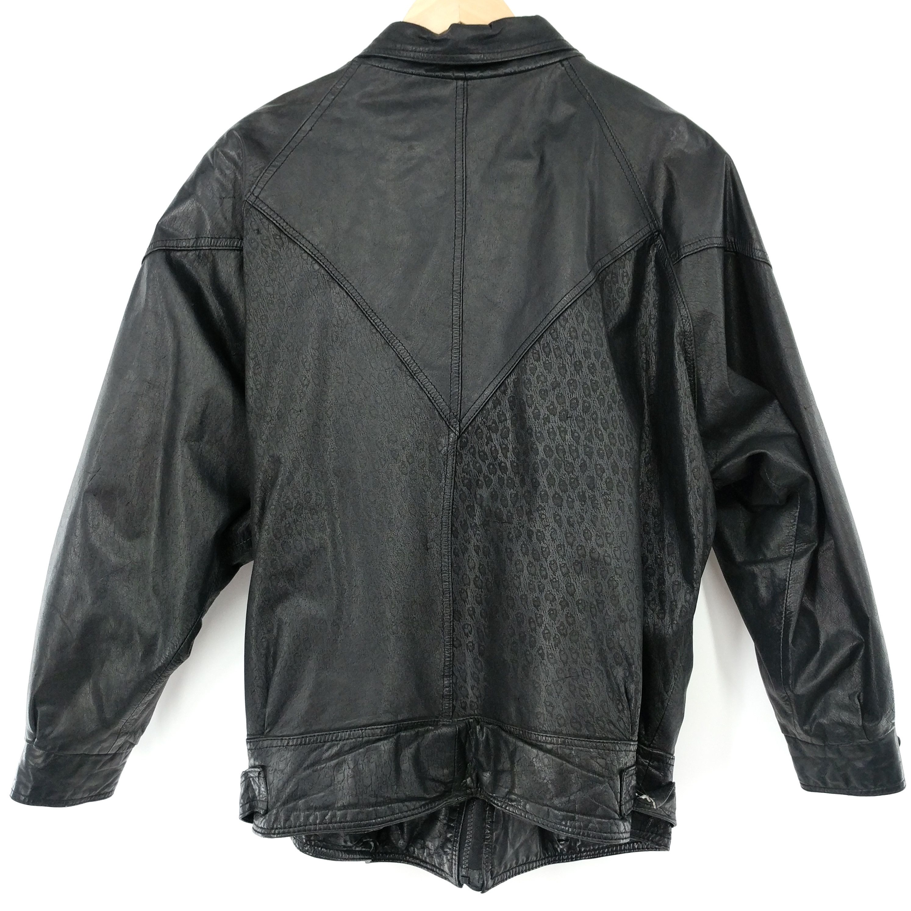 G-III × Vintage Vintage G-III Leather Distressed Motorcycle Bomber Jacket Size US M / EU 48-50 / 2 - 5 Thumbnail
