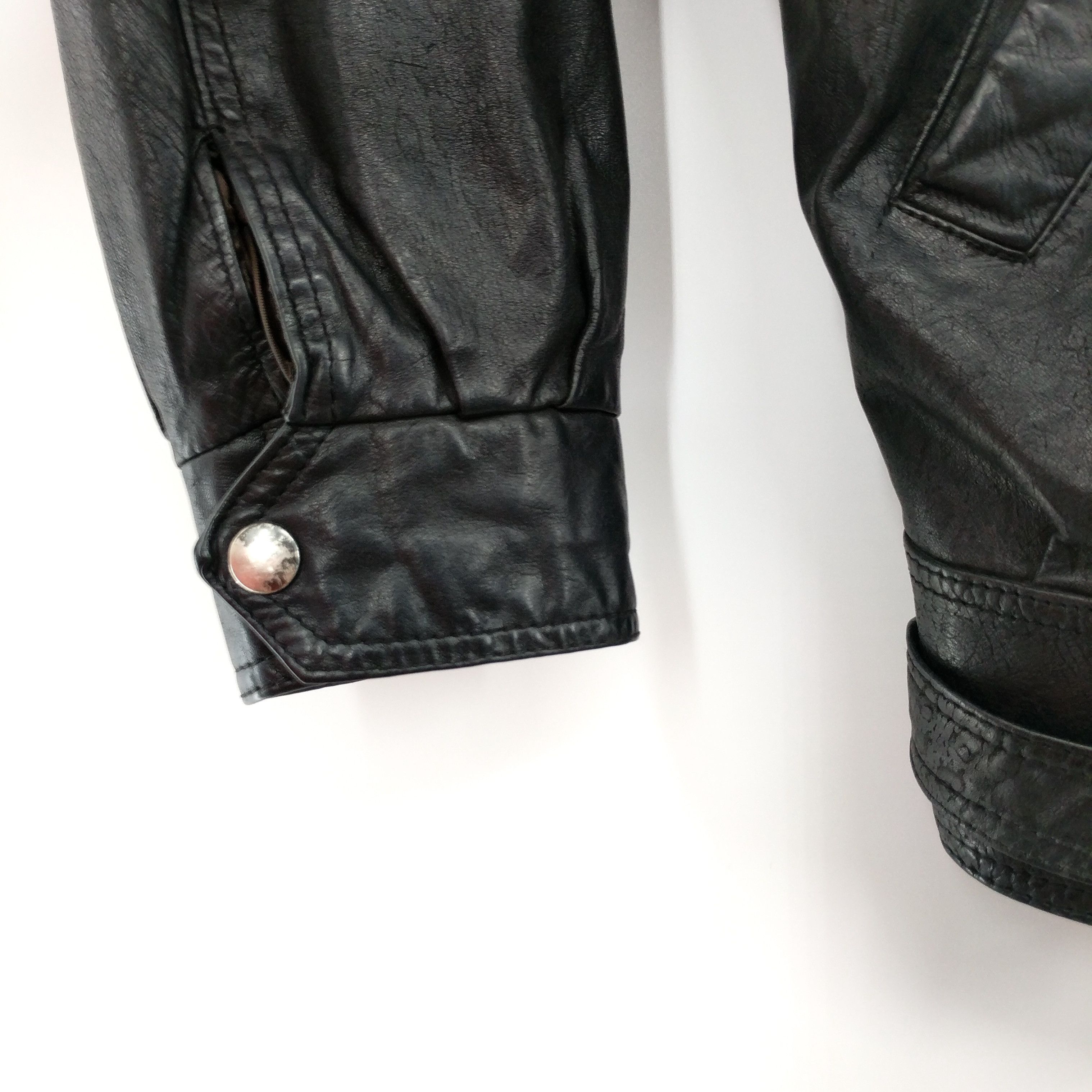G-III × Vintage Vintage G-III Leather Distressed Motorcycle Bomber Jacket Size US M / EU 48-50 / 2 - 4 Thumbnail