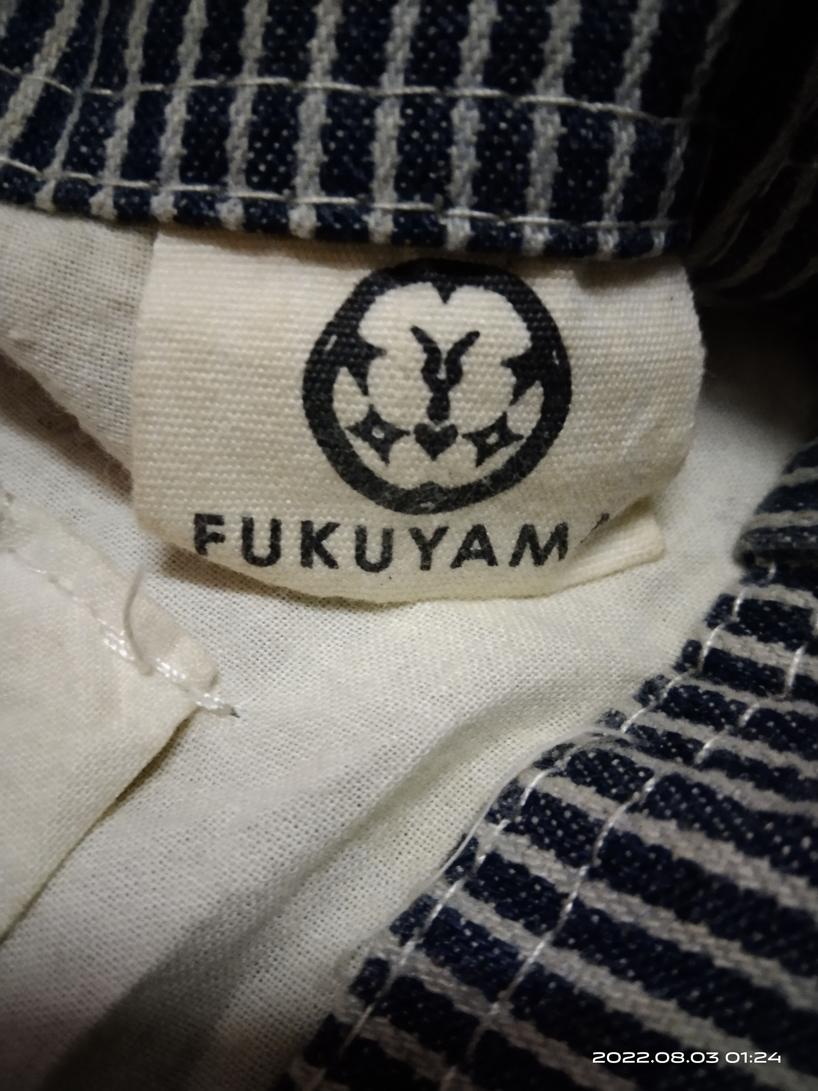 Art Comes First × OVER THE STRiPES JAPANESE SINGER FUKUYAMA MASAHARU HUMAN HICKORY TOTE Size ONE SIZE - 6 Thumbnail