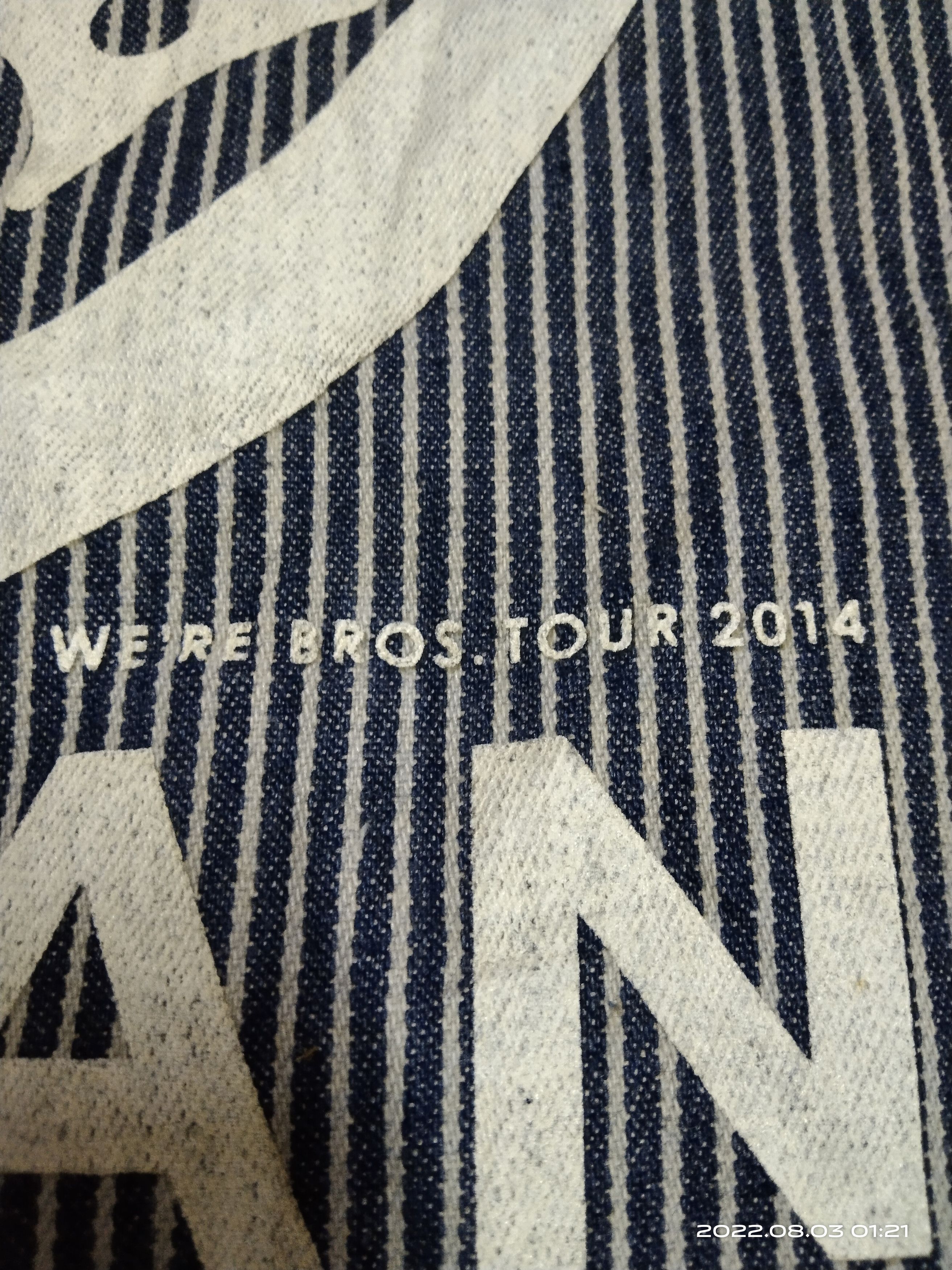 Art Comes First × OVER THE STRiPES JAPANESE SINGER FUKUYAMA MASAHARU HUMAN HICKORY TOTE Size ONE SIZE - 4 Thumbnail