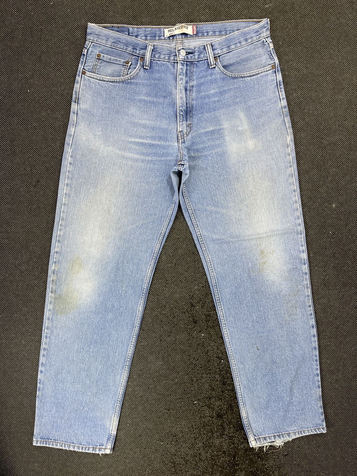 Image of Levis 550 Light Wash Jeans - J463 in Blue, Men's (Size 38)