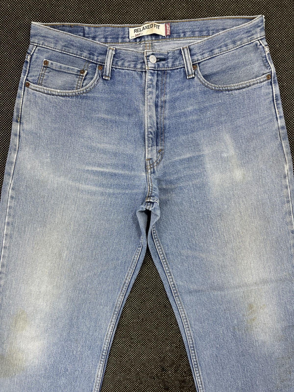 Levi's Vintage Levis 550 Light Wash Jeans - J463 Size US 38 / EU 54 - 3 Thumbnail