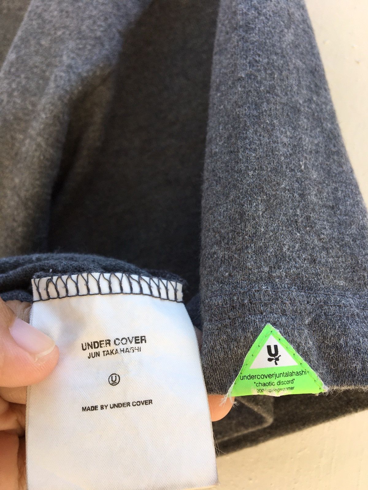 Jun Takahashi Undercover Jun Takahashi Chaotic Discord Spring Summer 01 T Size US M / EU 48-50 / 2 - 12 Thumbnail