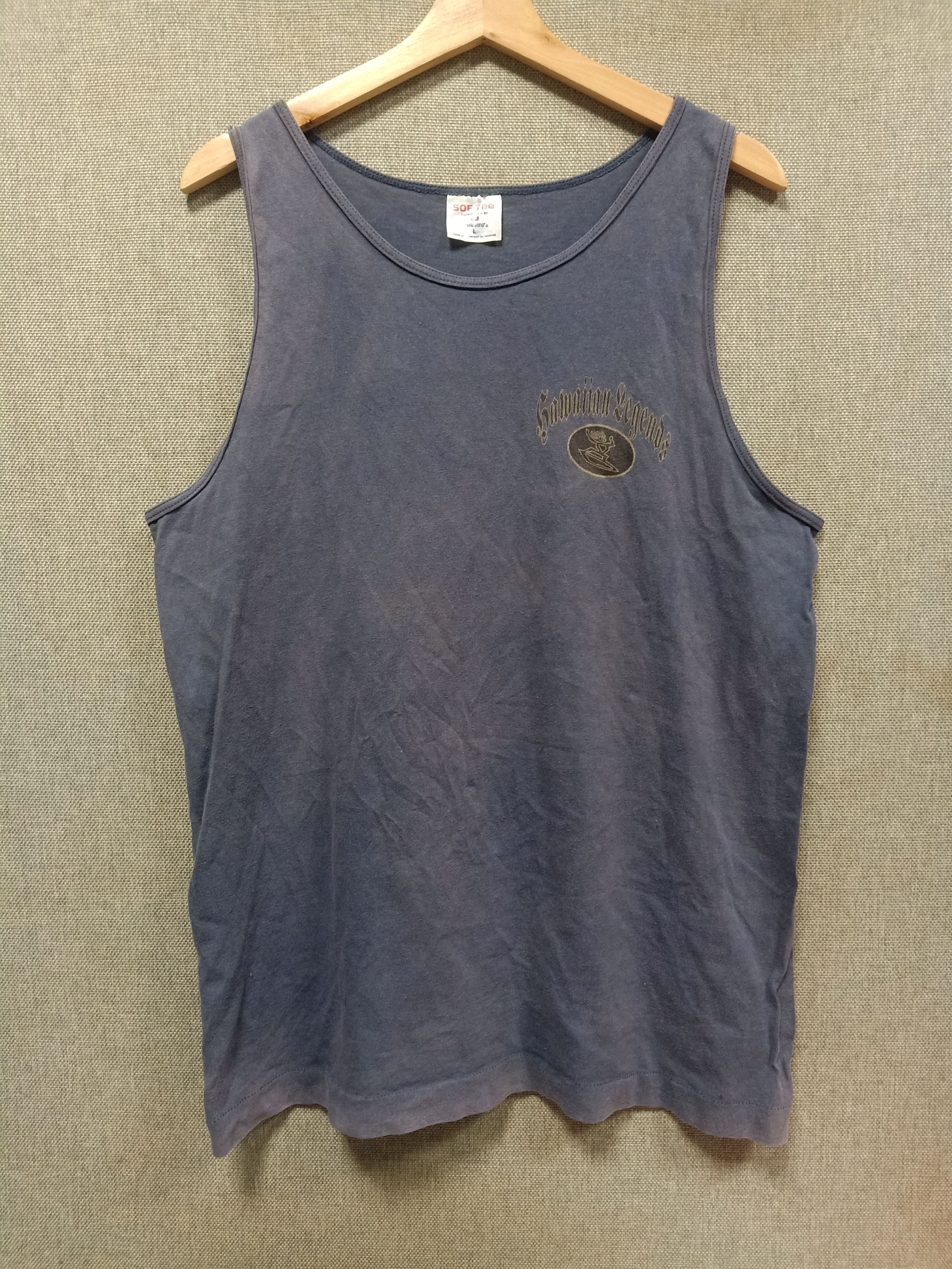 Vintage vintage 90s tank tops hawaiian legends longboard Size US L / EU 52-54 / 3 - 2 Thumbnail