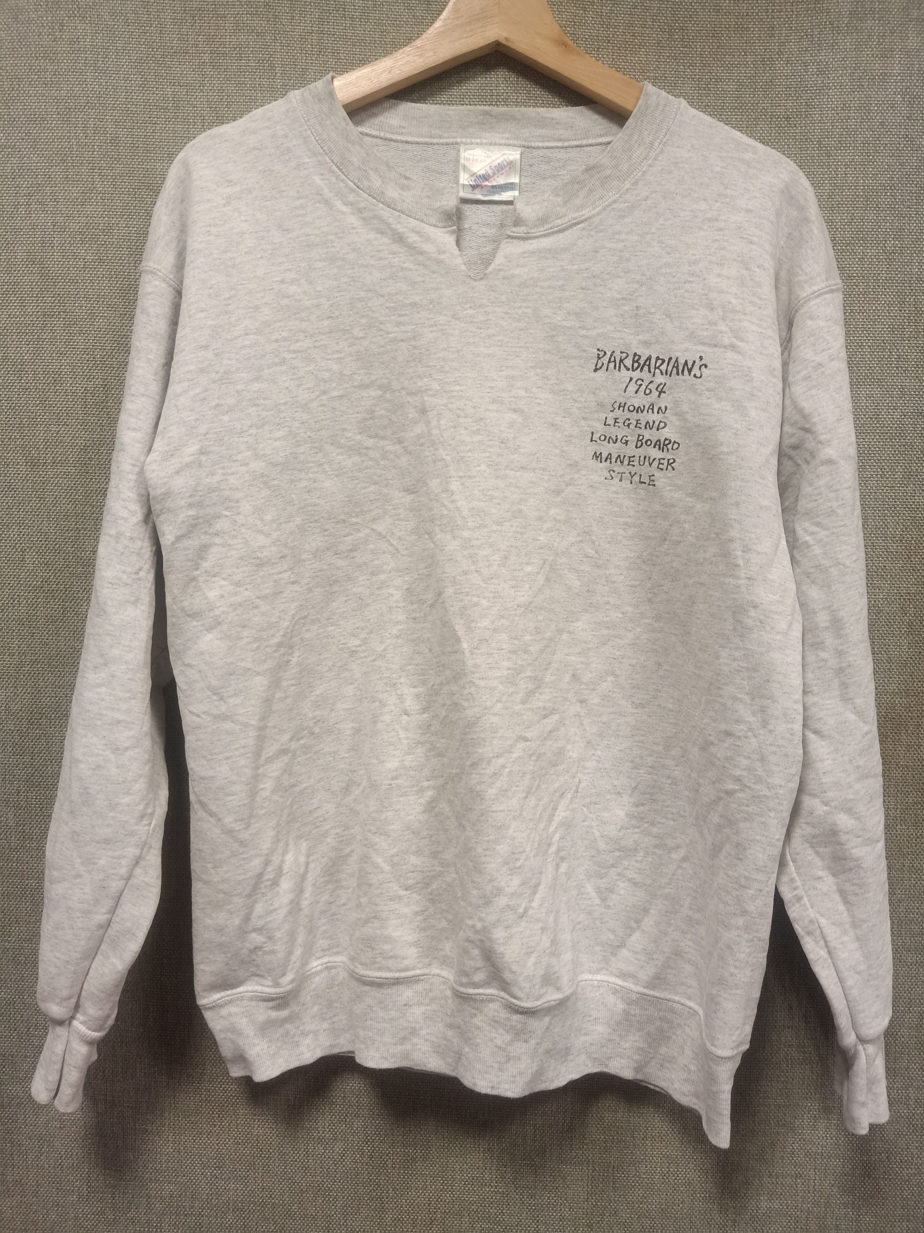 Barbarian × Vintage vintage 90s sweatshirt barbarian's made in usa Size US S / EU 44-46 / 1 - 2 Thumbnail