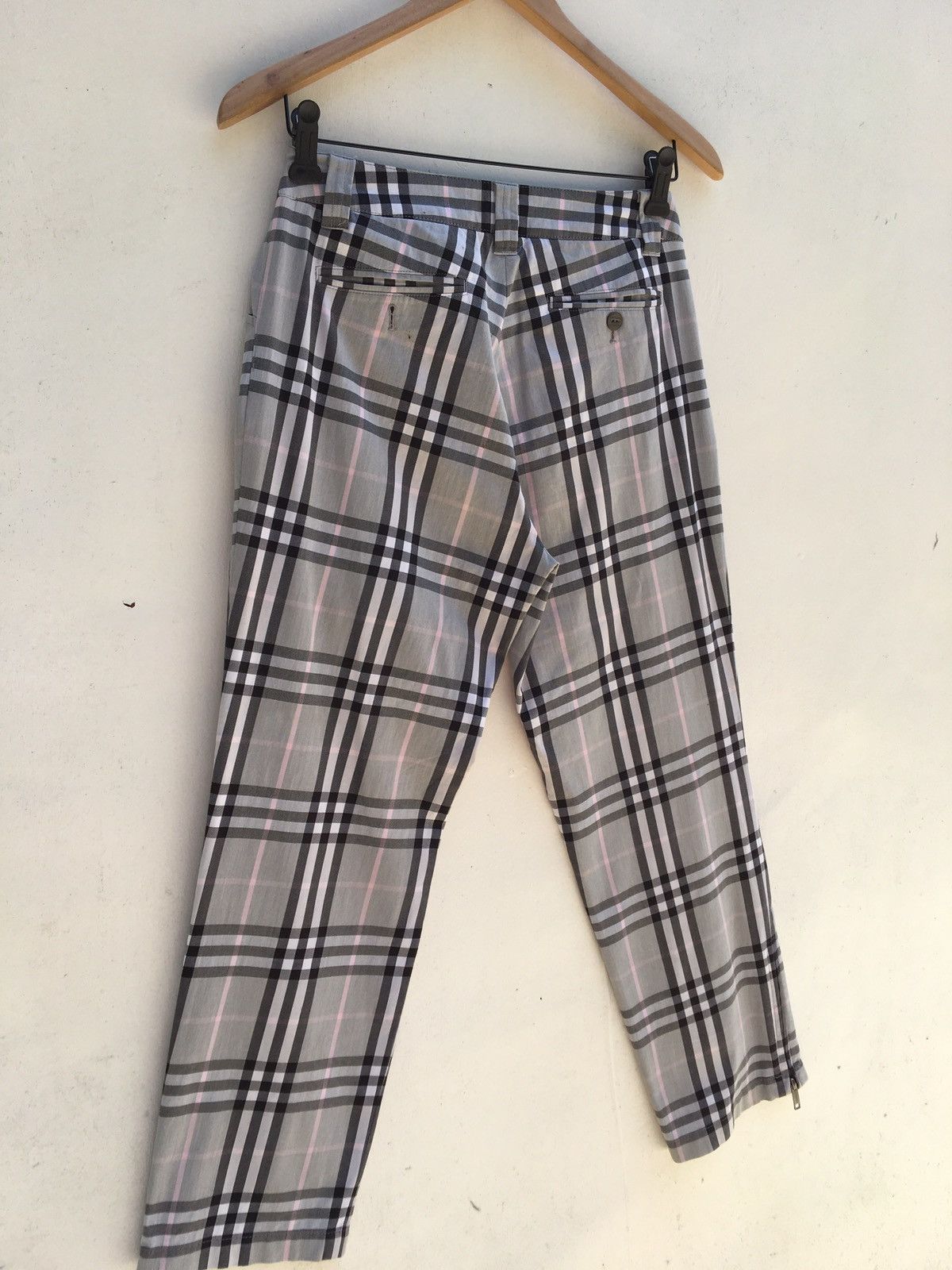 Burberry Burberry Nova Check Cotton Pant Size US 31 - 6 Thumbnail