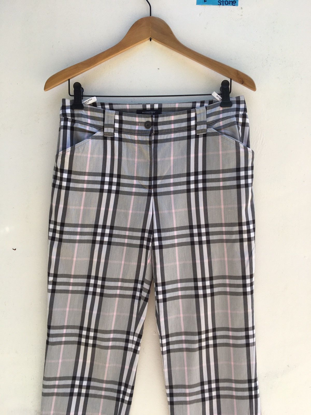 Burberry Burberry Nova Check Cotton Pant Size US 31 - 2 Thumbnail