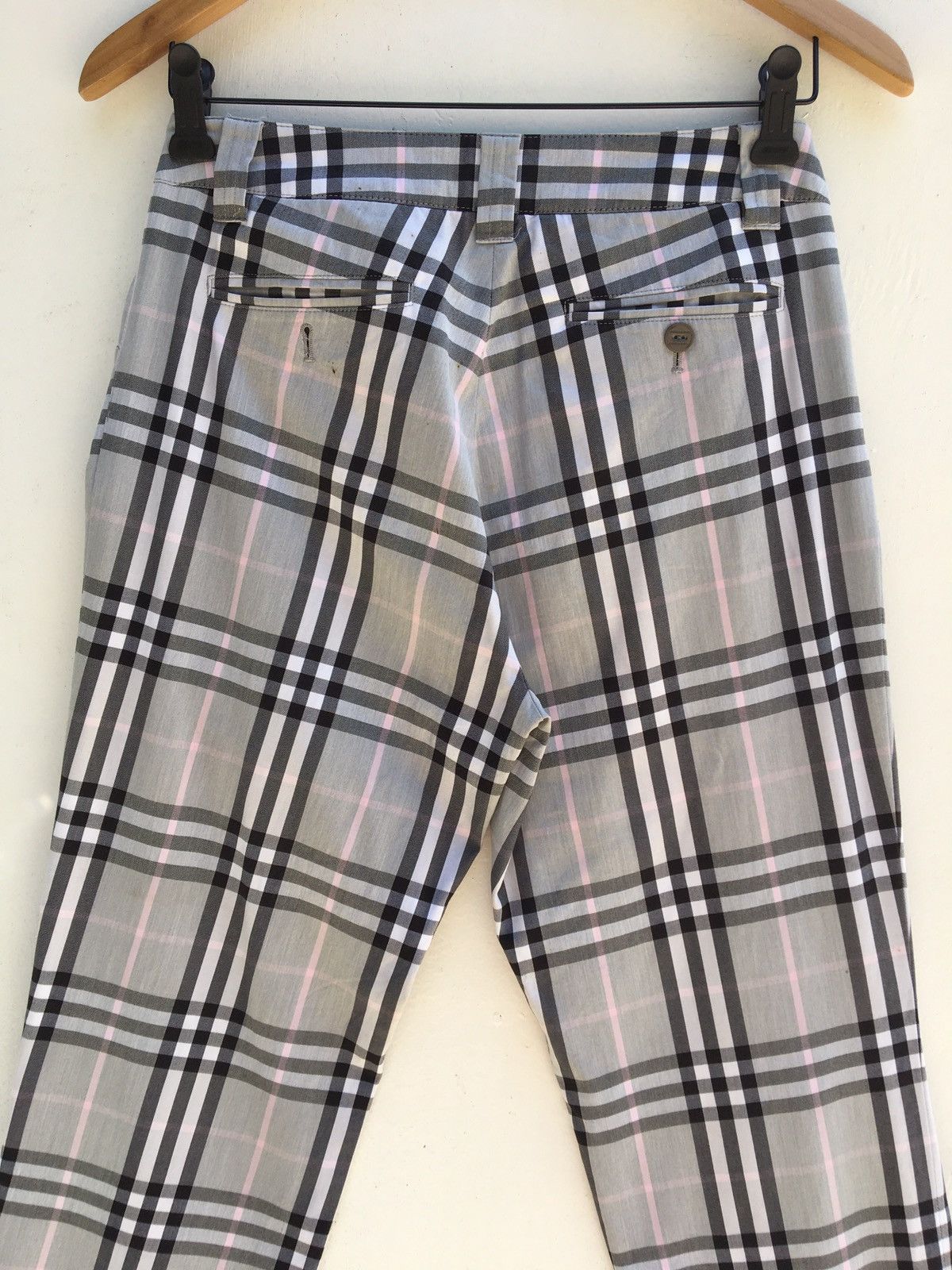 Burberry Burberry Nova Check Cotton Pant Size US 31 - 8 Thumbnail
