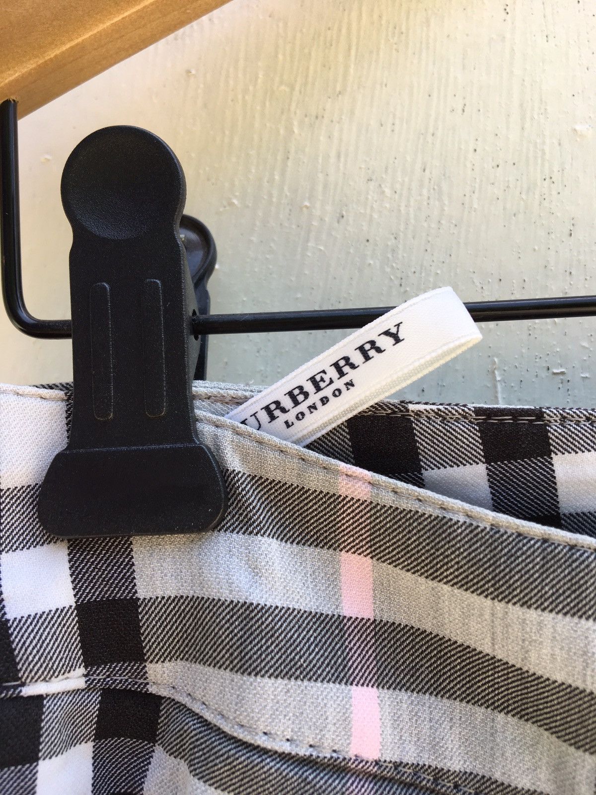 Burberry Burberry Nova Check Cotton Pant Size US 31 - 12 Thumbnail