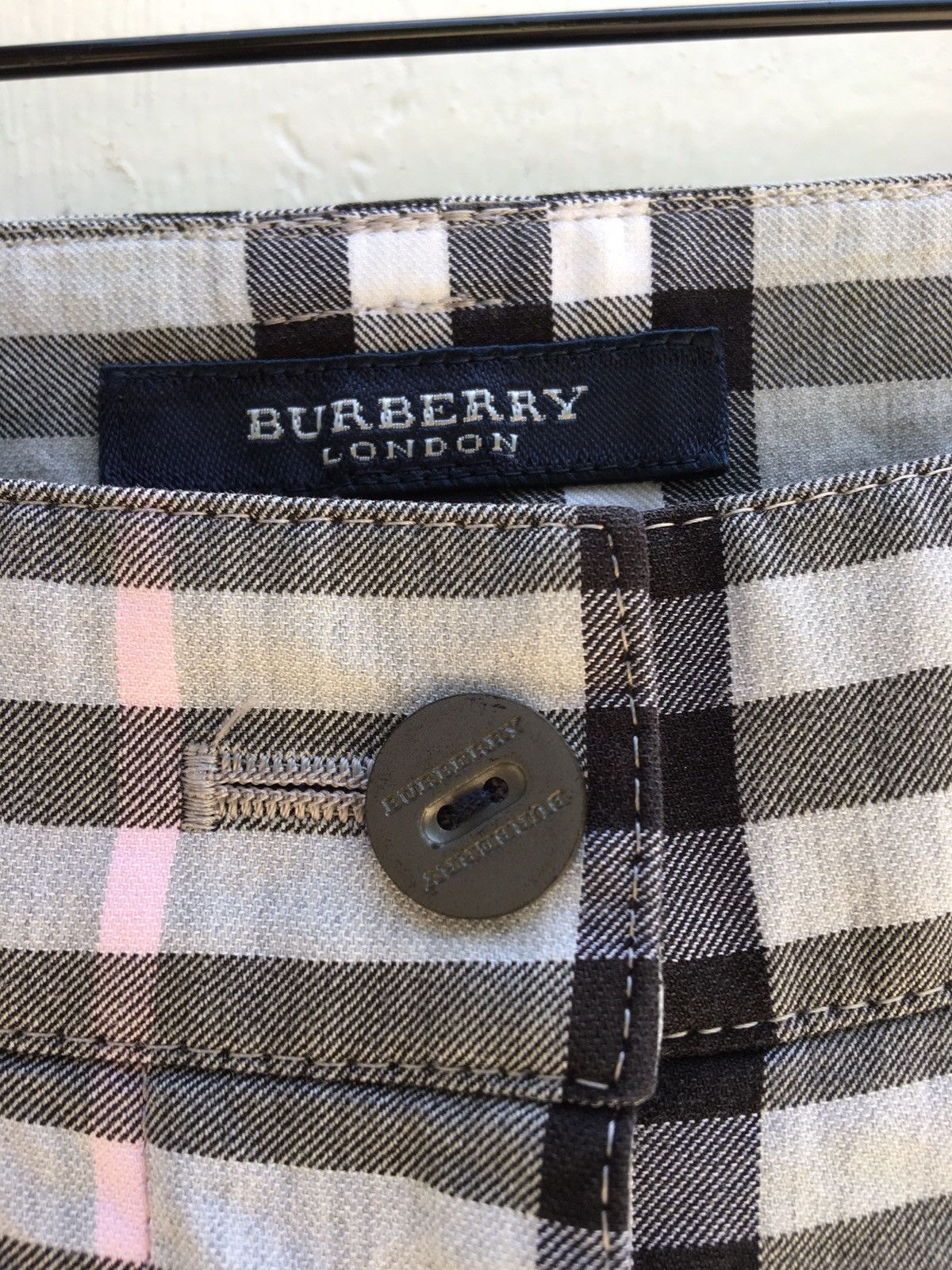 Burberry Burberry Nova Check Cotton Pant Size US 31 - 11 Thumbnail