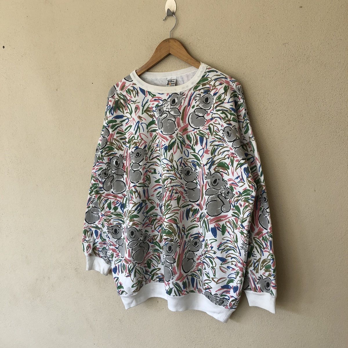 Japanese Brand VINTAGE 1986 KEN DONE RARE ART DESIGN SWEATSHIRT Size US L / EU 52-54 / 3 - 2 Thumbnail