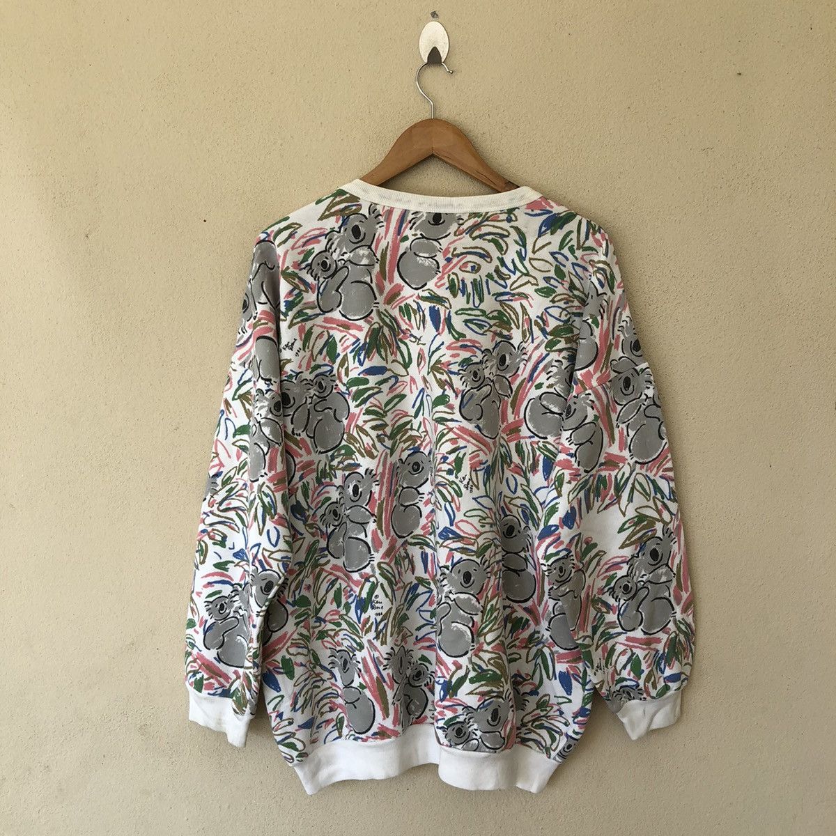 Japanese Brand VINTAGE 1986 KEN DONE RARE ART DESIGN SWEATSHIRT Size US L / EU 52-54 / 3 - 9 Thumbnail