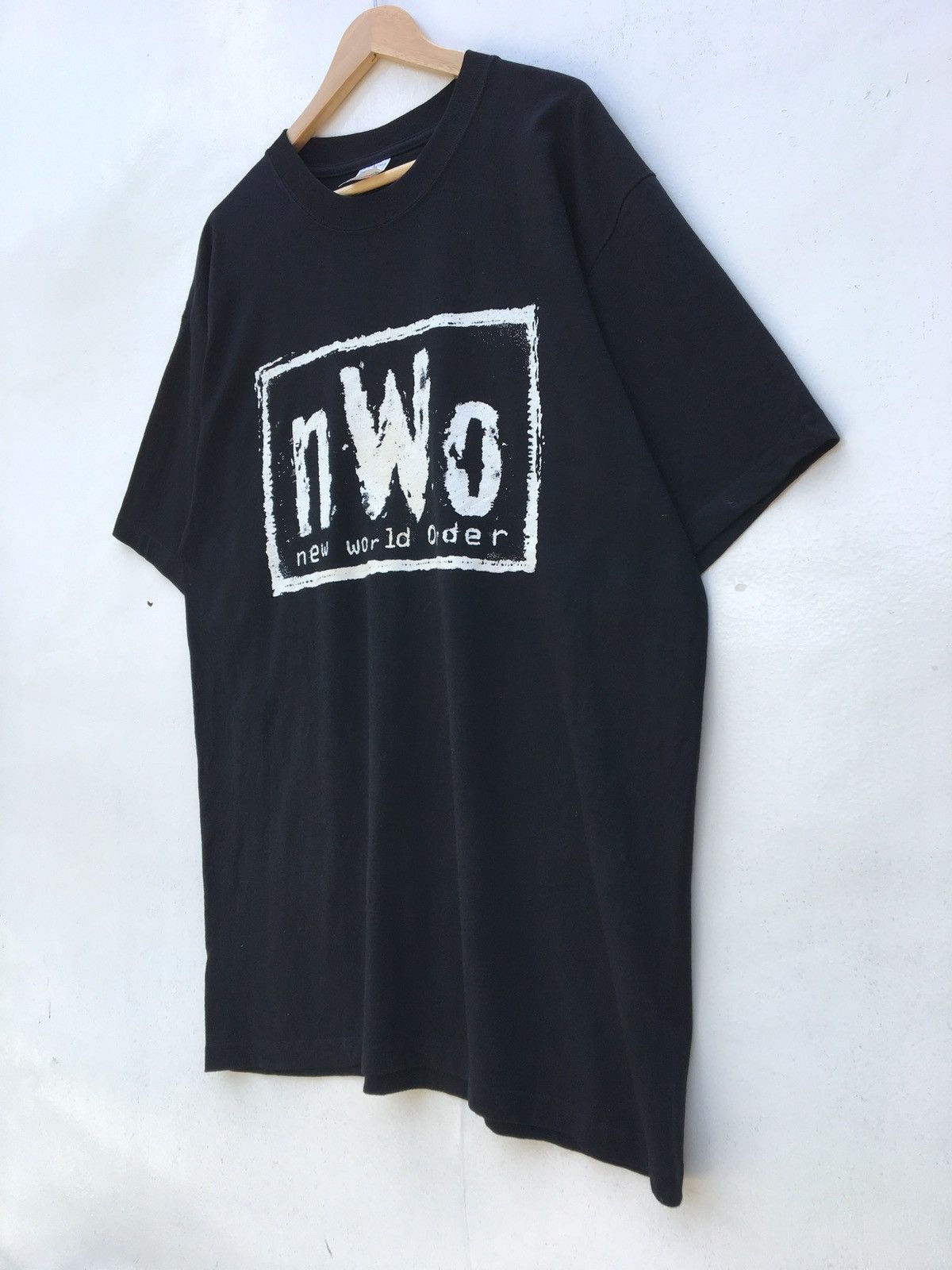 Vintage Vintage 90s Wrestling - New World Order Big Logo T-Shirt Size US XL / EU 56 / 4 - 3 Thumbnail