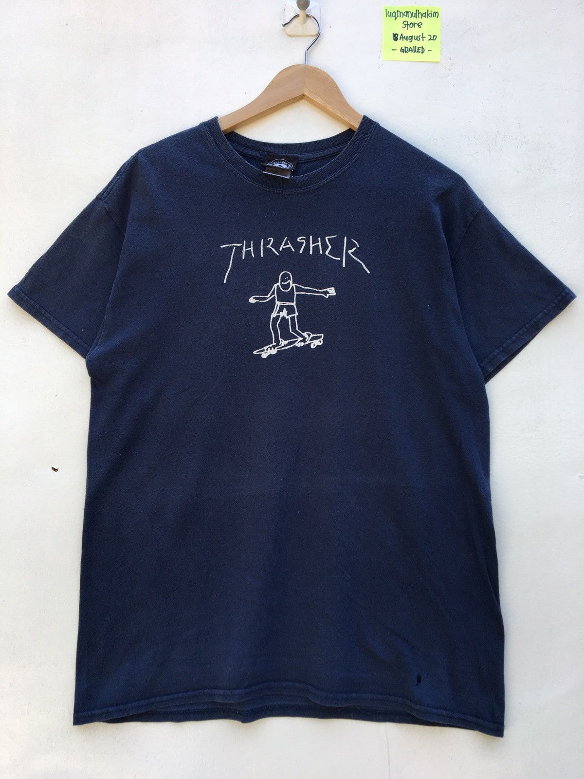 Thrasher Vintage Thrasher Skateboard San Francisco Streetwear Size US M / EU 48-50 / 2 - 3 Thumbnail