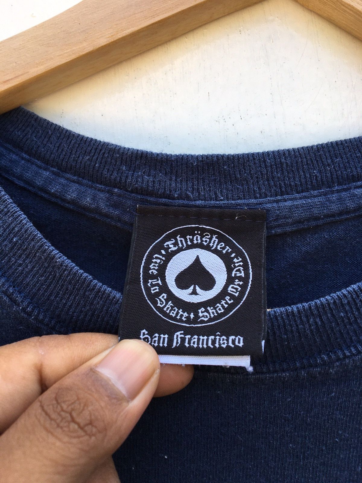 Thrasher Vintage Thrasher Skateboard San Francisco Streetwear Size US M / EU 48-50 / 2 - 7 Thumbnail