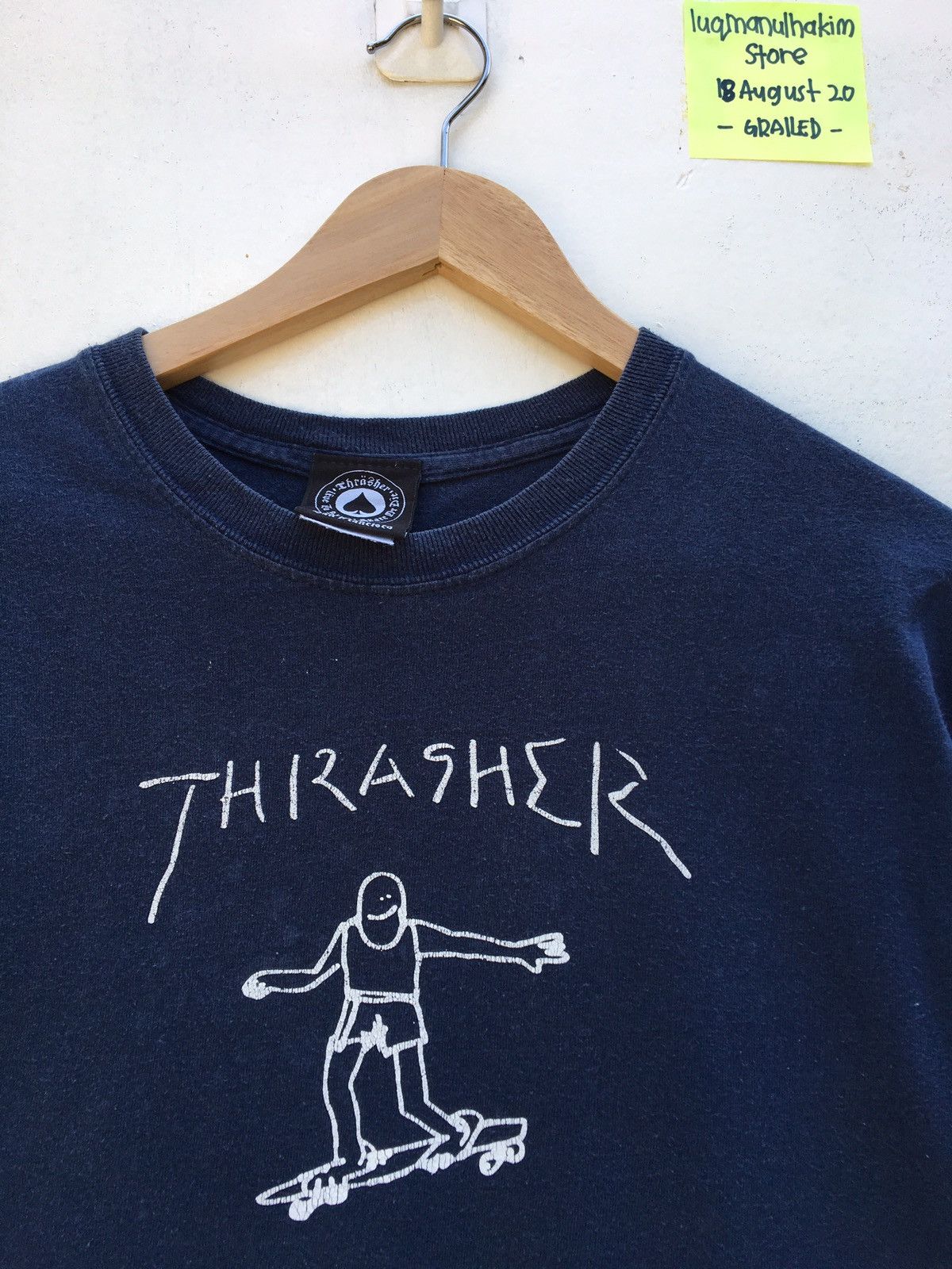 Thrasher Vintage Thrasher Skateboard San Francisco Streetwear Size US M / EU 48-50 / 2 - 1 Thumbnail