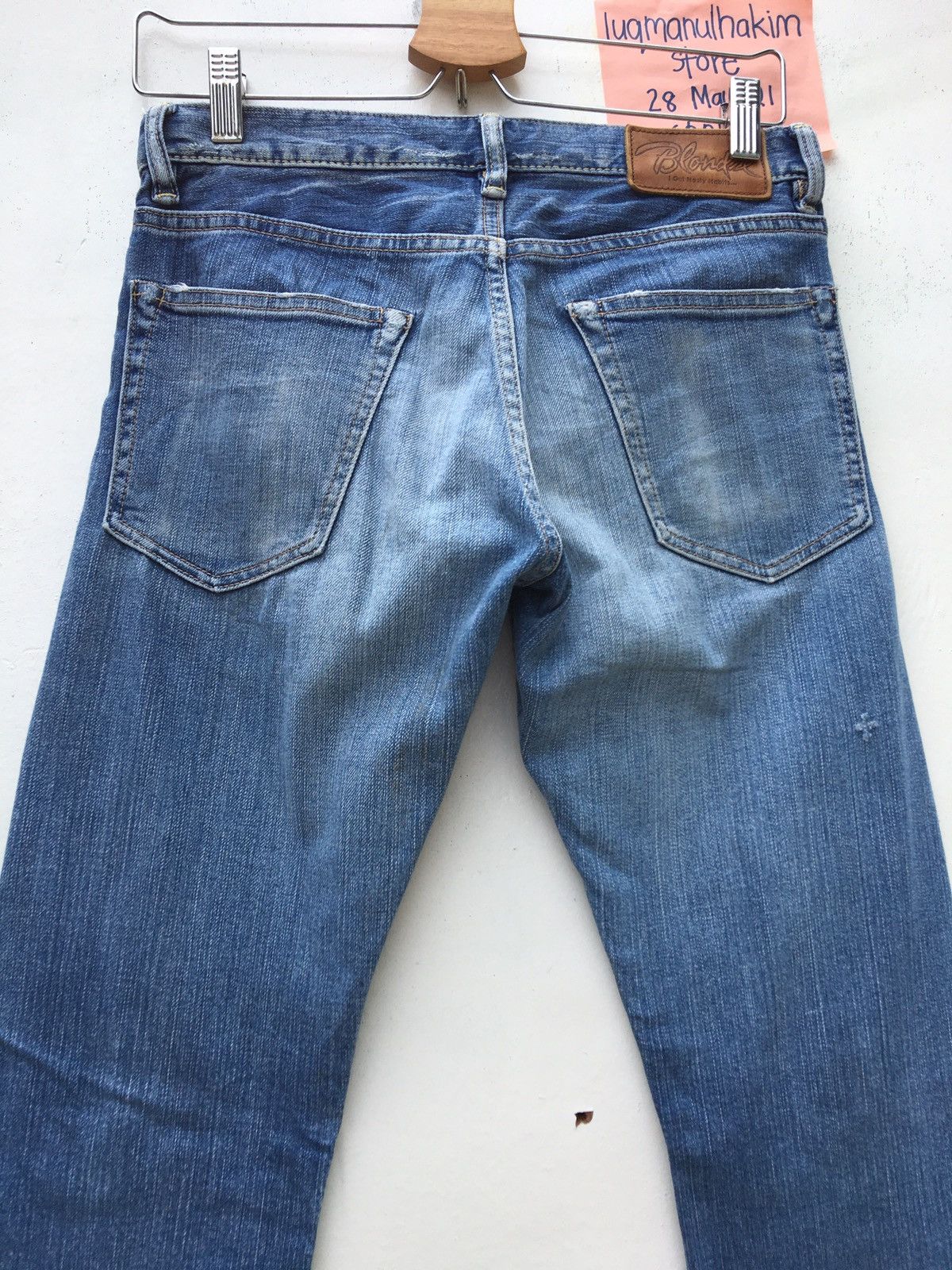 Hysteric Glamour Hysteric Blondie Band & Metal Spike Side Pocket Jean Size US 28 / EU 44 - 17 Thumbnail