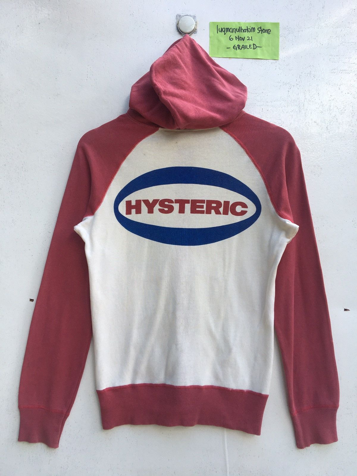 Hysteric Glamour Vintage Rare Hysteric Glamour Spellout Hoodie Size US S / EU 44-46 / 1 - 12 Thumbnail
