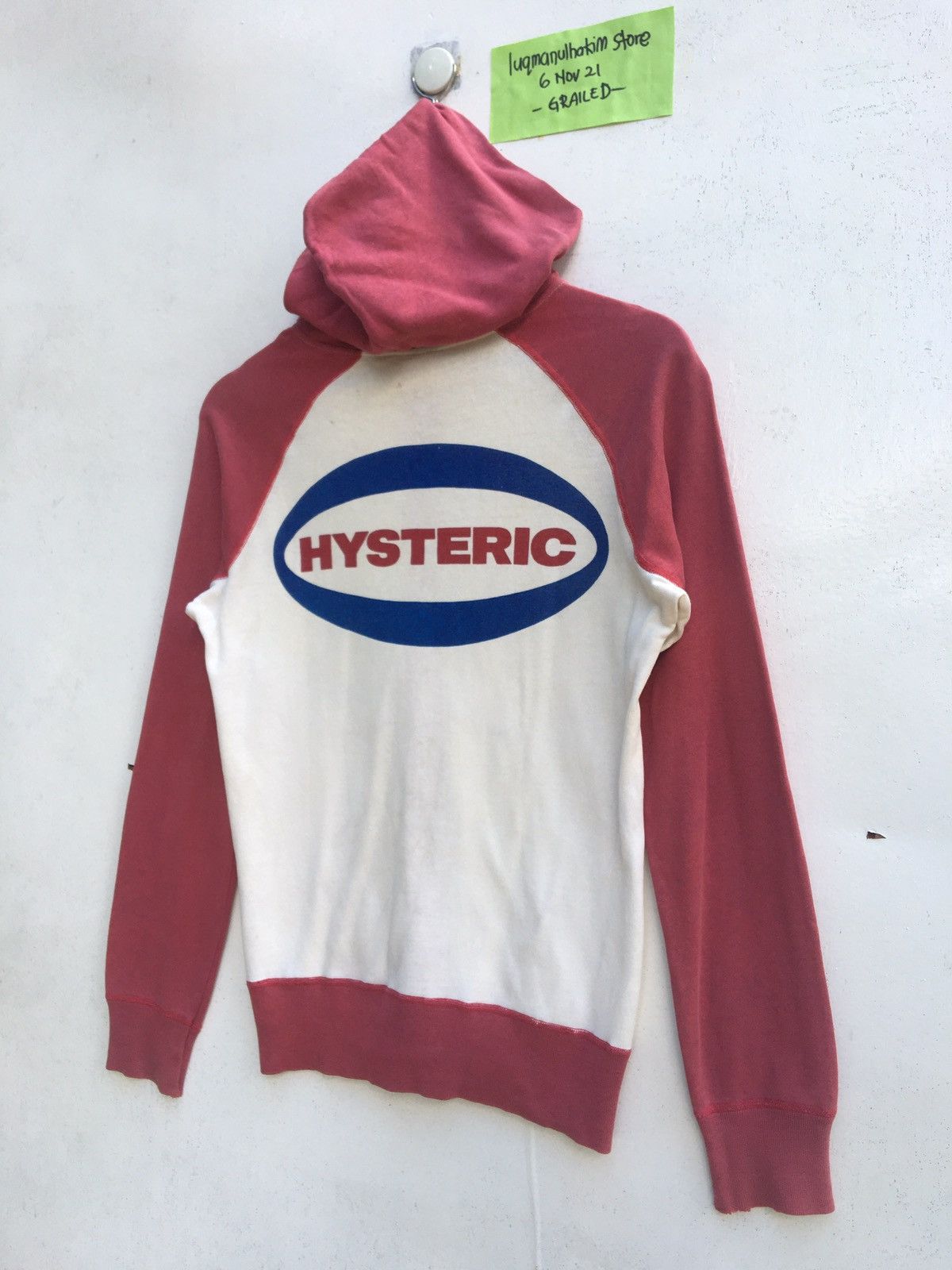 Hysteric Glamour Vintage Rare Hysteric Glamour Spellout Hoodie Size US S / EU 44-46 / 1 - 14 Thumbnail