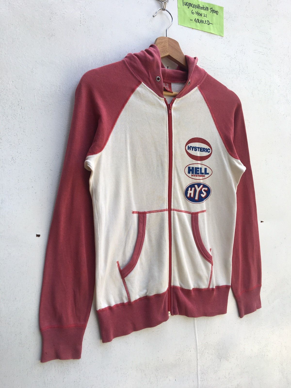 Hysteric Glamour Vintage Rare Hysteric Glamour Spellout Hoodie Size US S / EU 44-46 / 1 - 2 Thumbnail