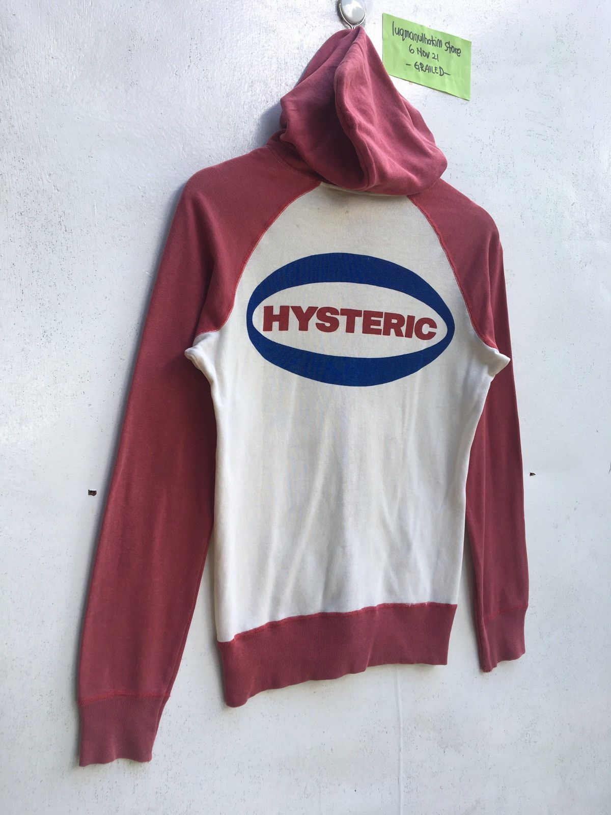 Hysteric Glamour Vintage Rare Hysteric Glamour Spellout Hoodie Size US S / EU 44-46 / 1 - 13 Thumbnail