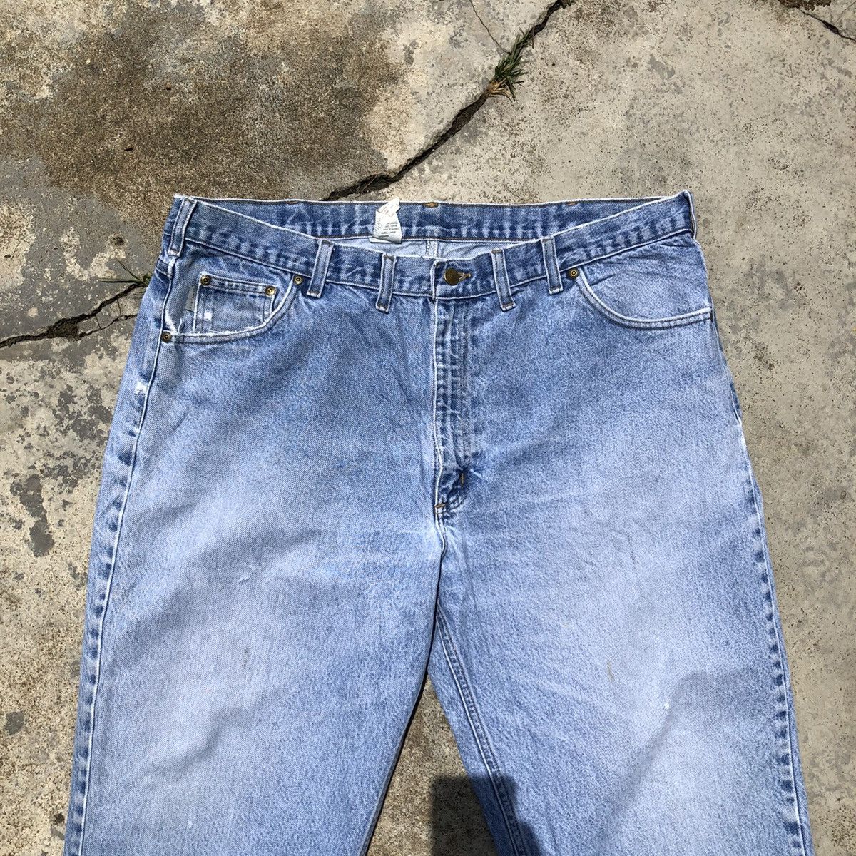 Carhartt VINTAGE CARHARTT DISTRESSED DENIM Size US 43 - 4 Thumbnail